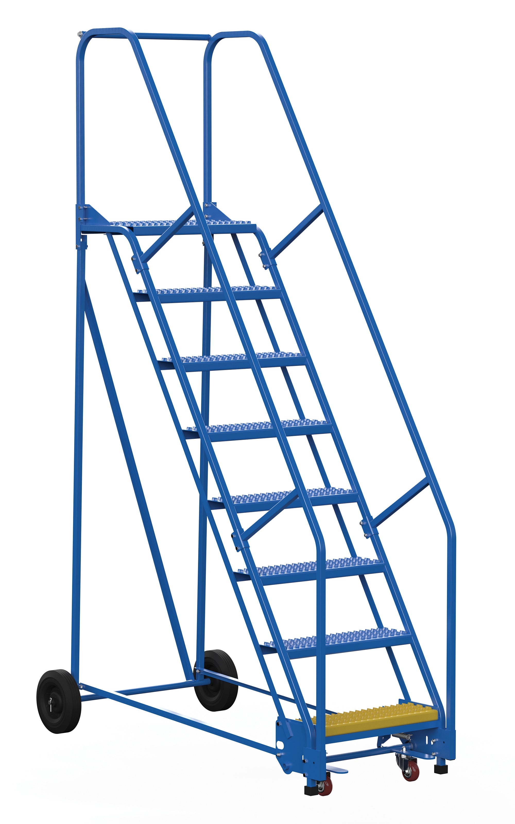 Vestil 8 Step Rolling Warehouse Ladders