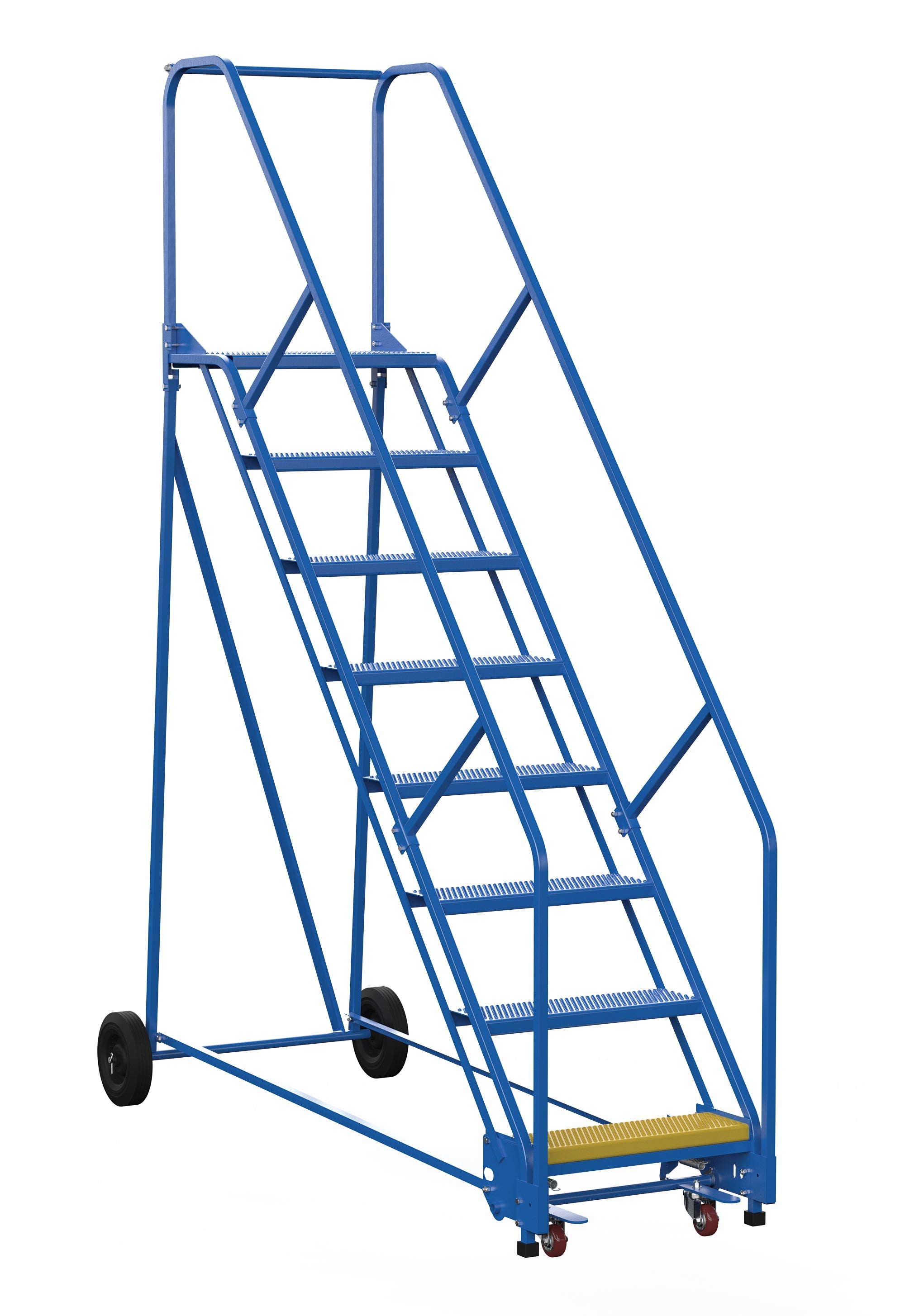 Vestil 8 Step Rolling Warehouse Ladders