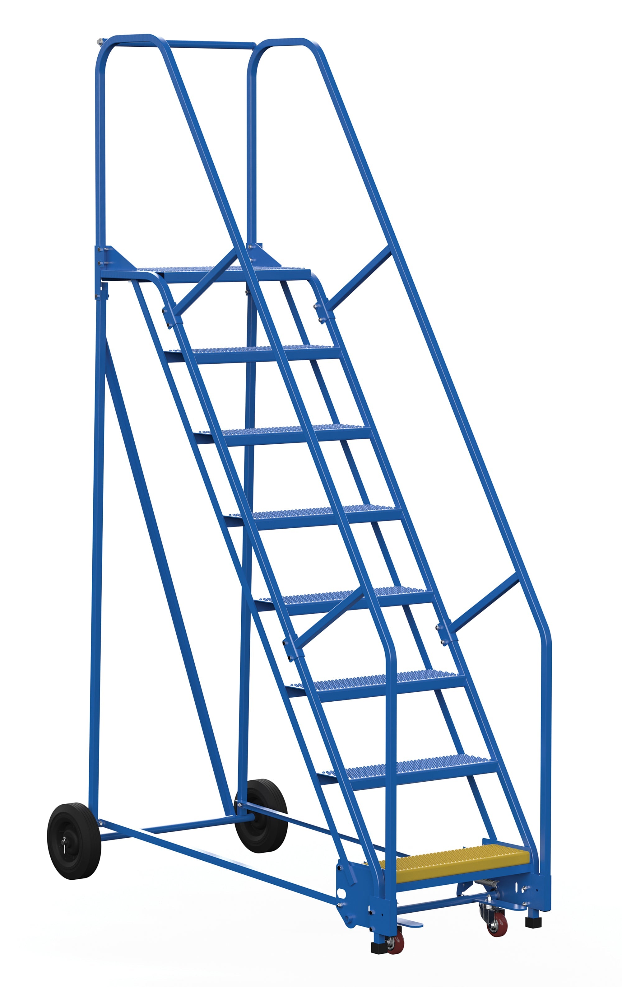 Vestil 8 Step Rolling Warehouse Ladders