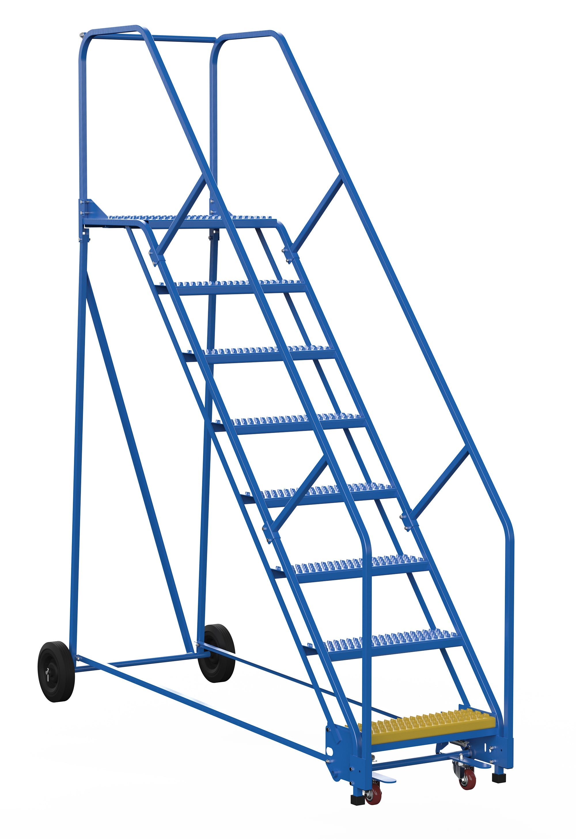 Vestil 8 Step Rolling Warehouse Ladders