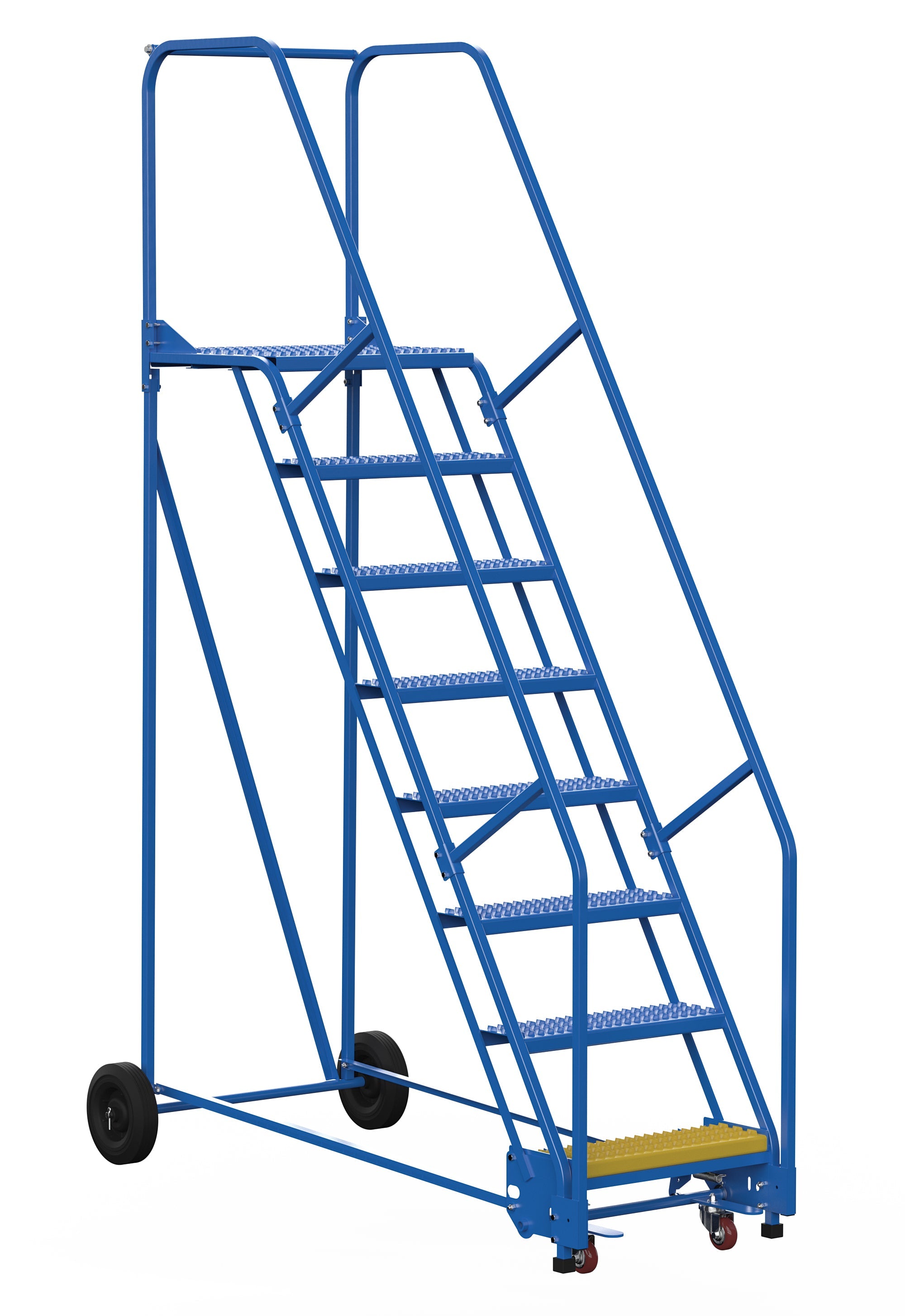 Vestil 8 Step Rolling Warehouse Ladders