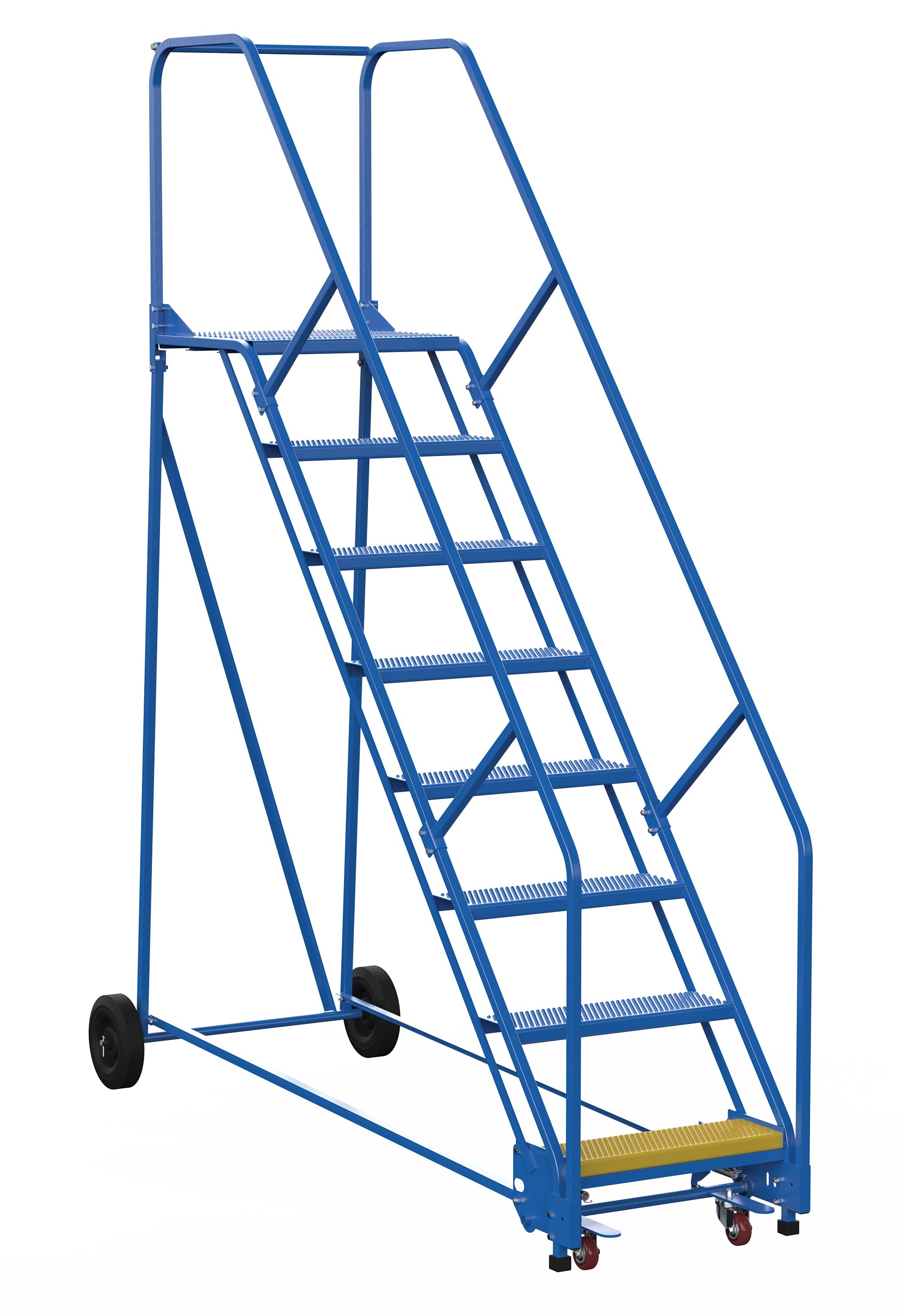 Vestil 8 Step Rolling Warehouse Ladders