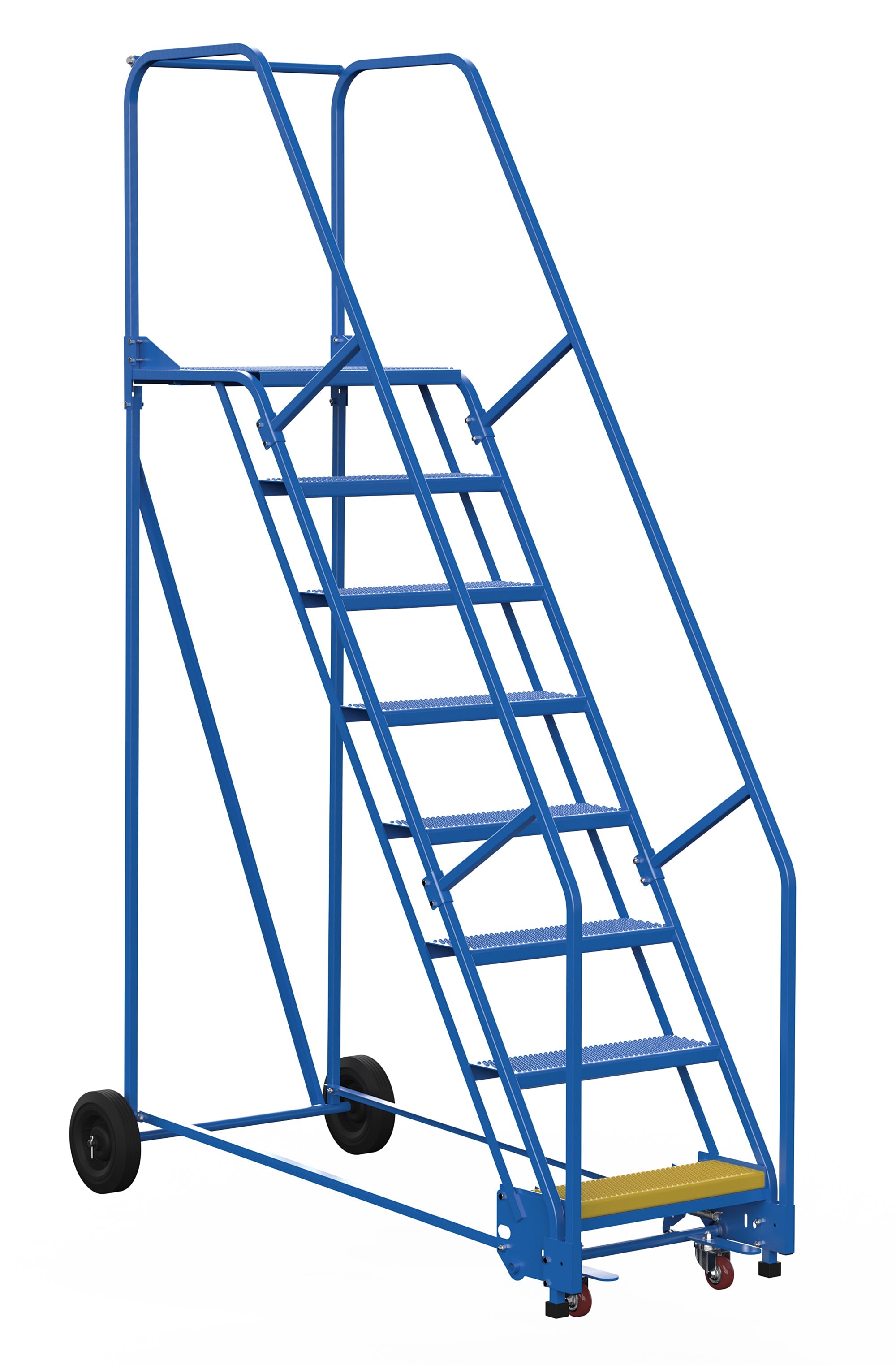 Vestil 8 Step Rolling Warehouse Ladders