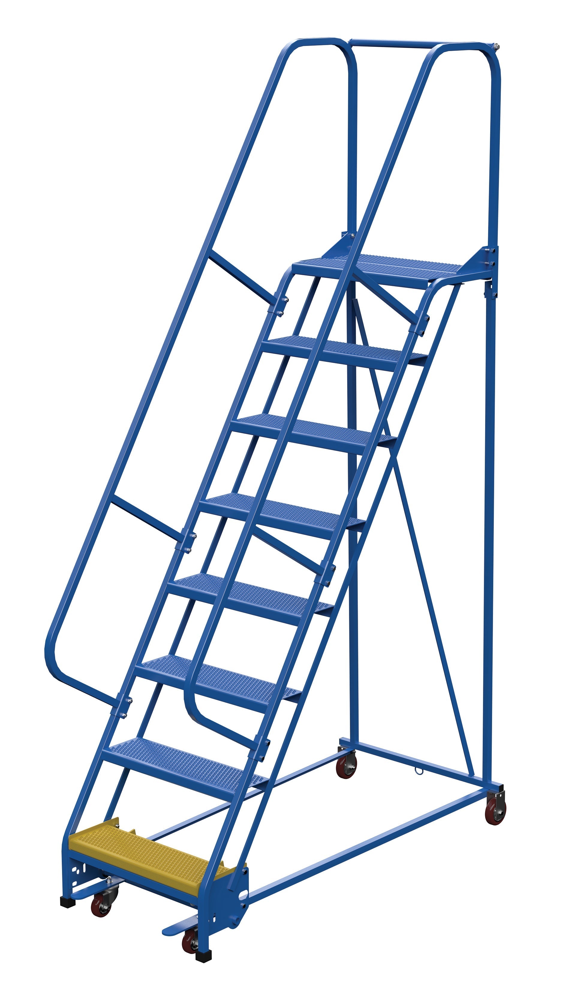 Vestil Standard Slope Ladders With 23 In. Wide Top Step – Lifting ...