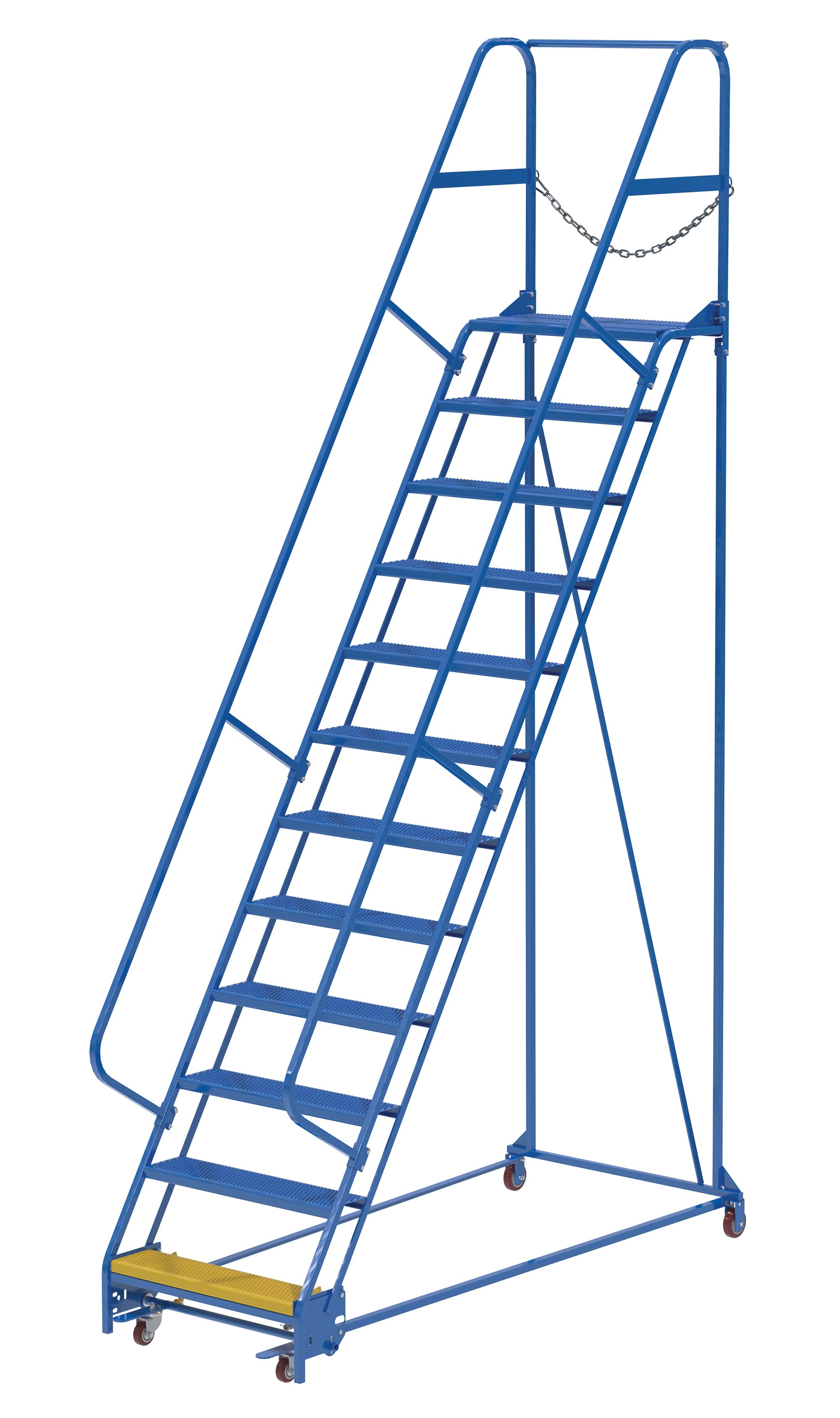 Vestil Standard Slope Ladders With 30 In. Wide Top Step