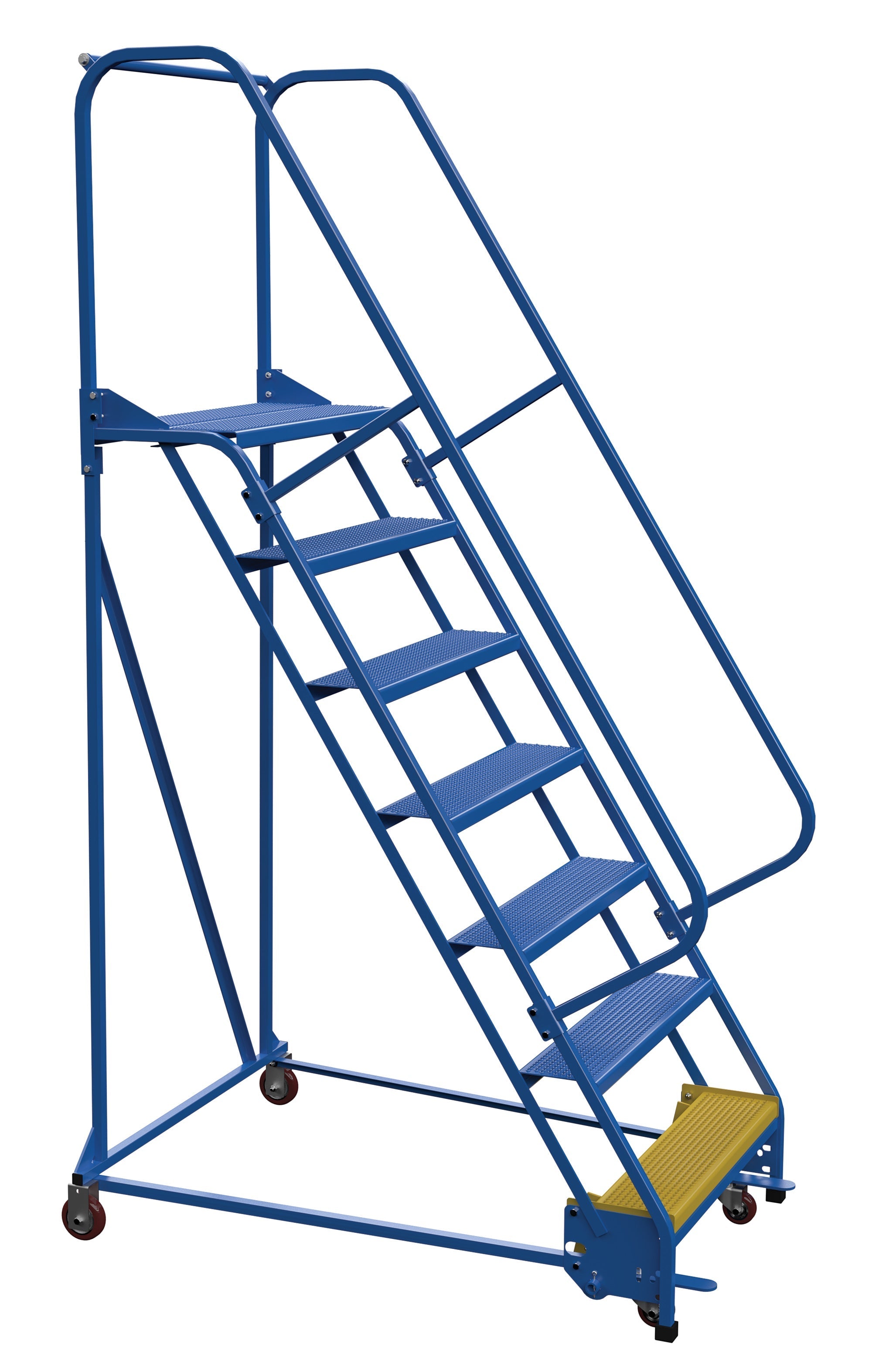 Vestil Standard Slope Ladders With 30 In. Wide Top Step – Lifting ...