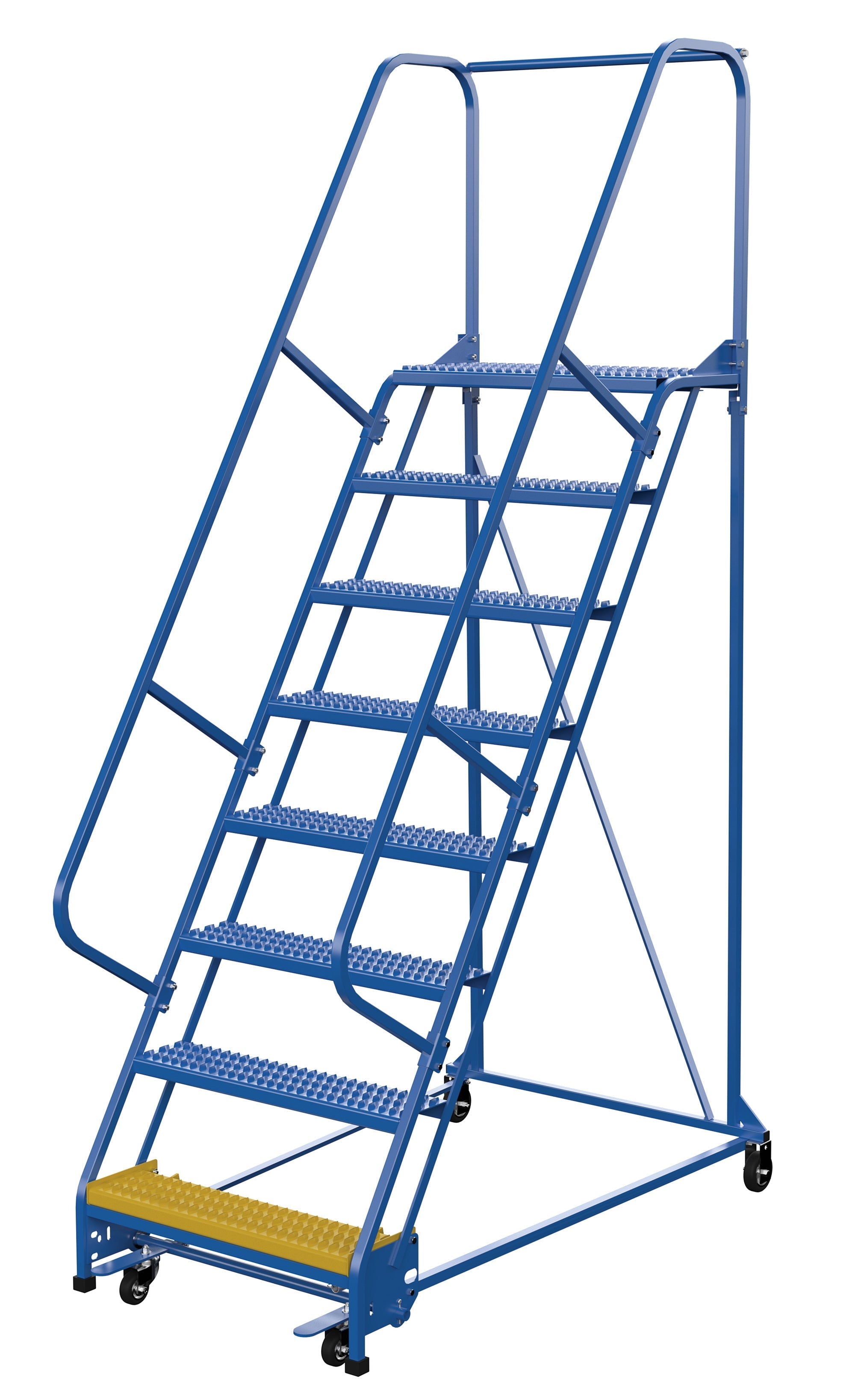 Vestil Standard Slope Ladders With 30 In. Wide Top Step – Lifting ...