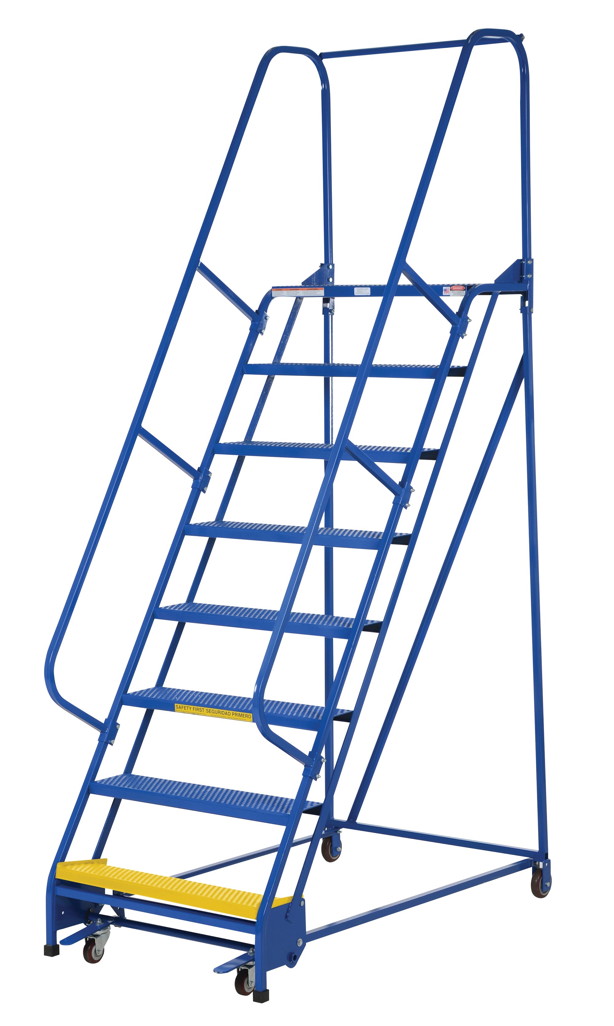 Vestil Standard Slope Ladders With 30 In. Wide Top Step – Lifting ...