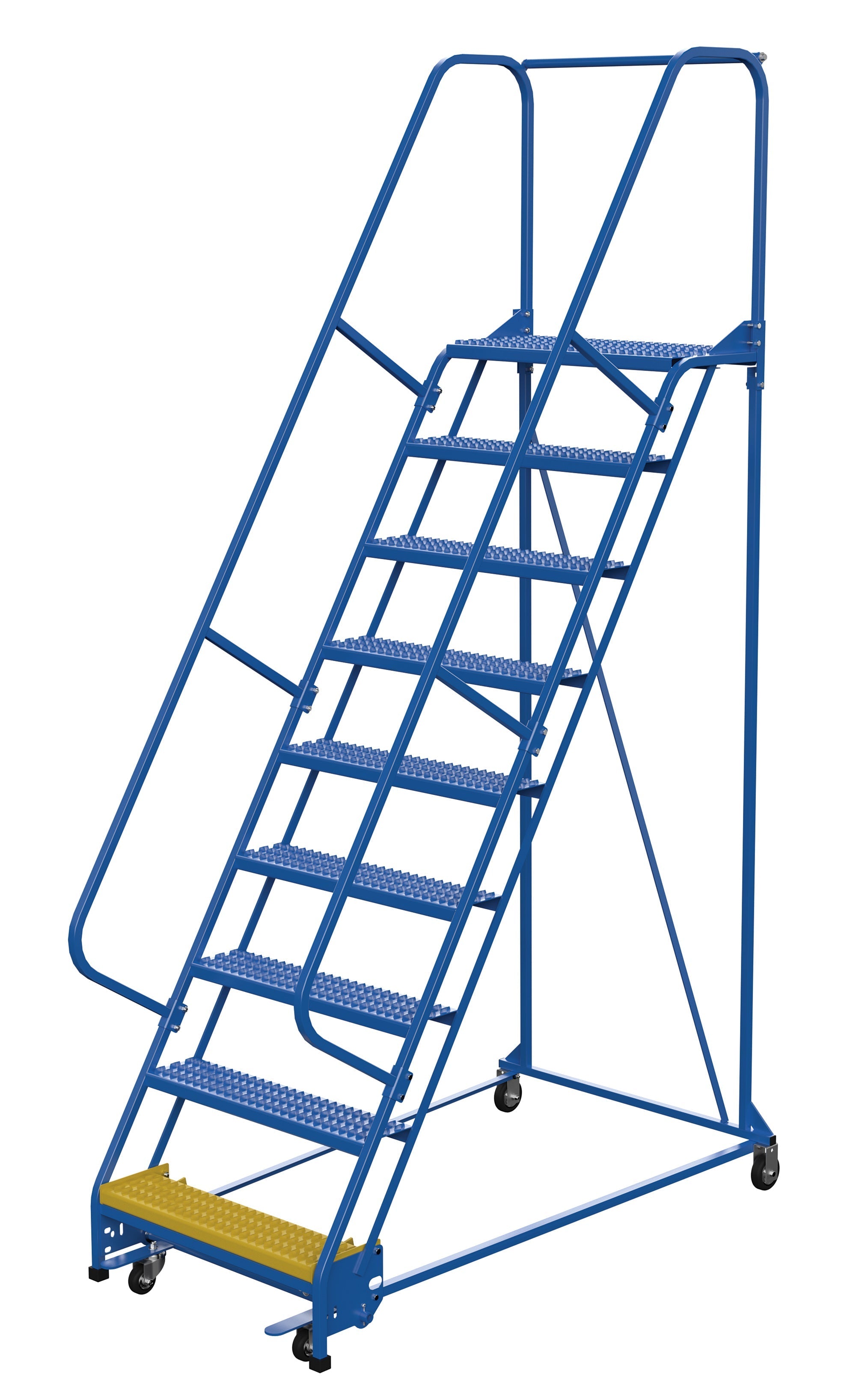 Vestil Standard Slope Ladders With 30 In. Wide Top Step – Lifting ...