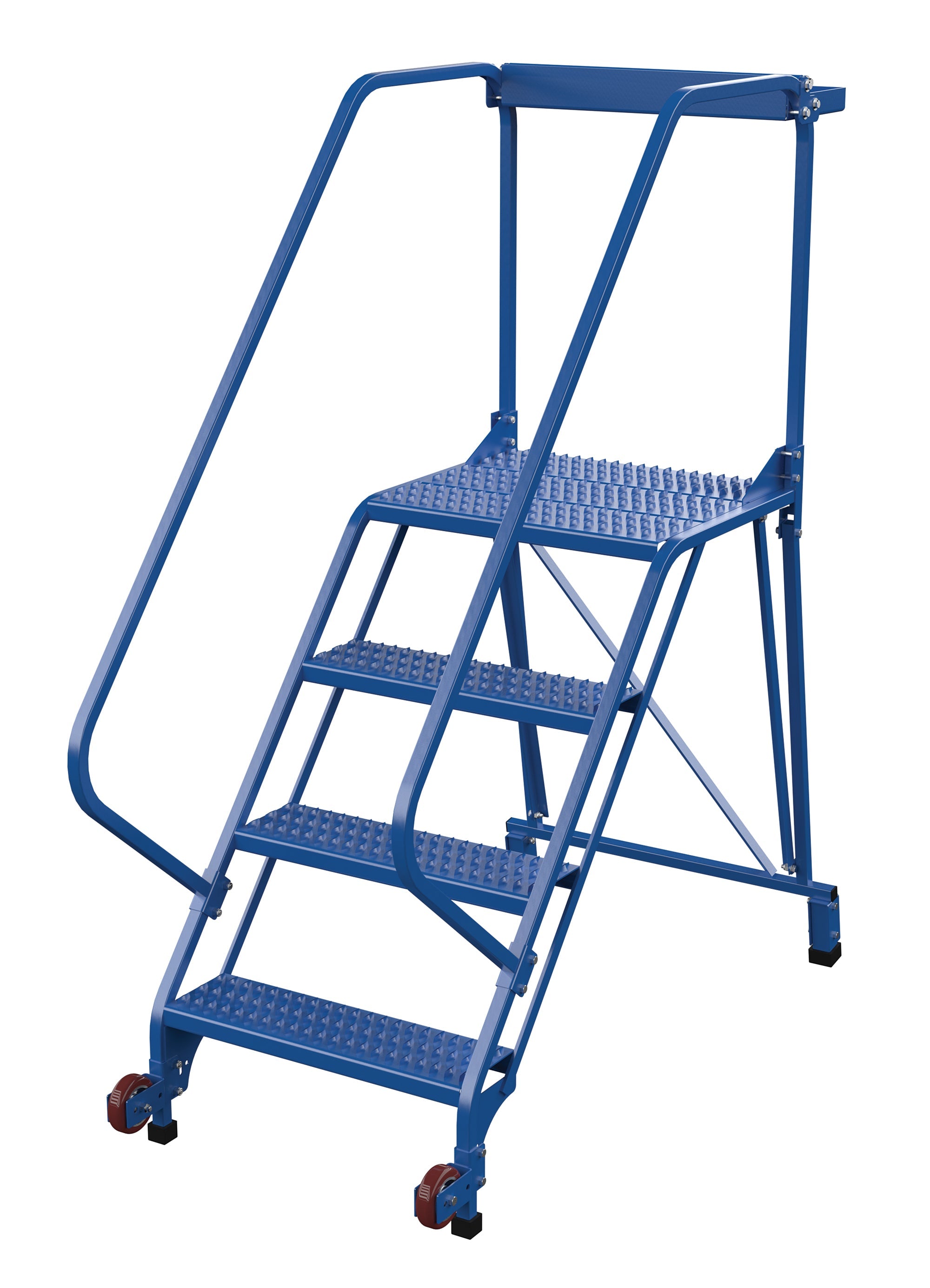 Vestil Tip-N-Roll Mobile Straddle Ladders