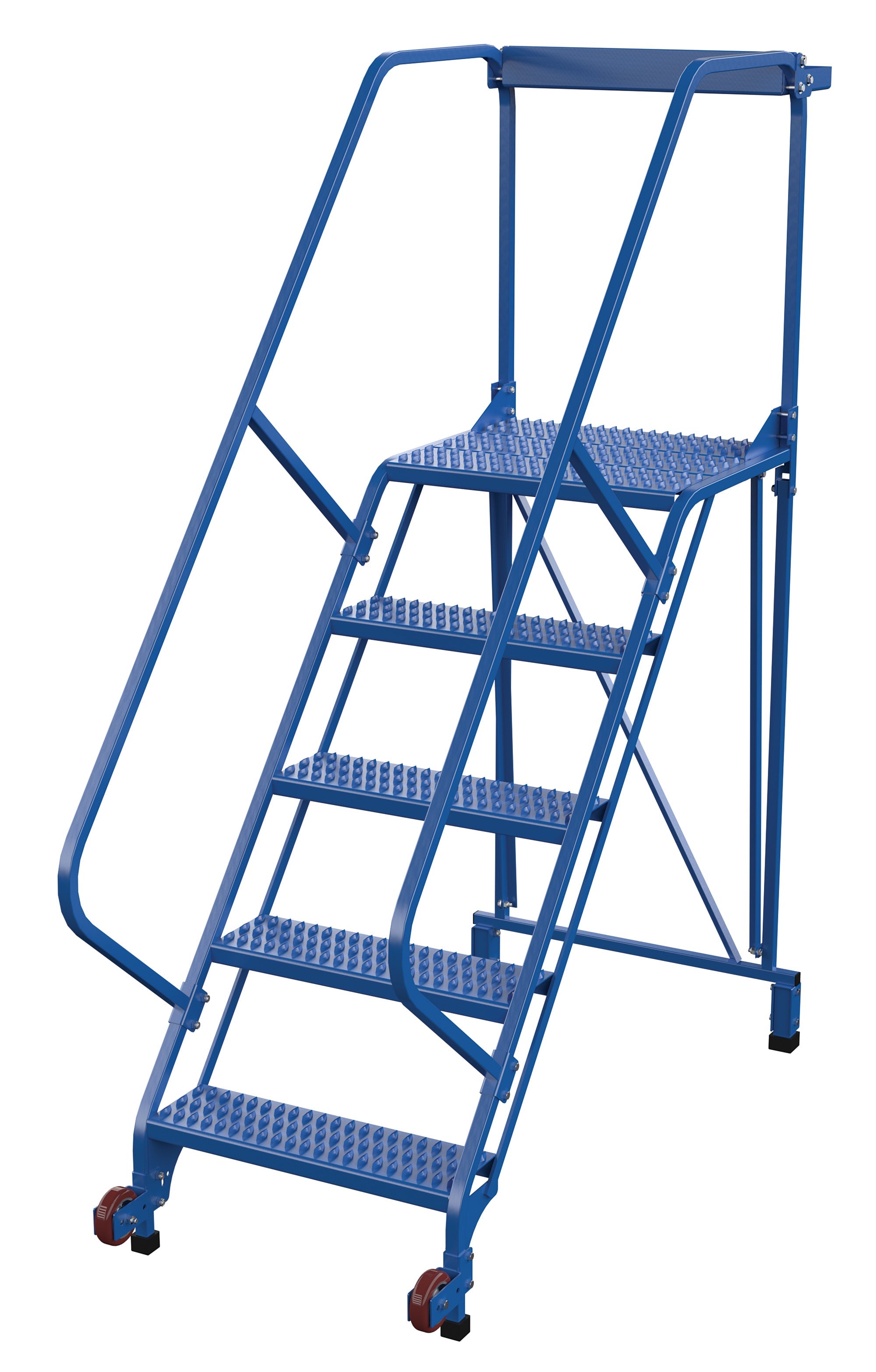 Vestil Tip-N-Roll Mobile Straddle Ladders