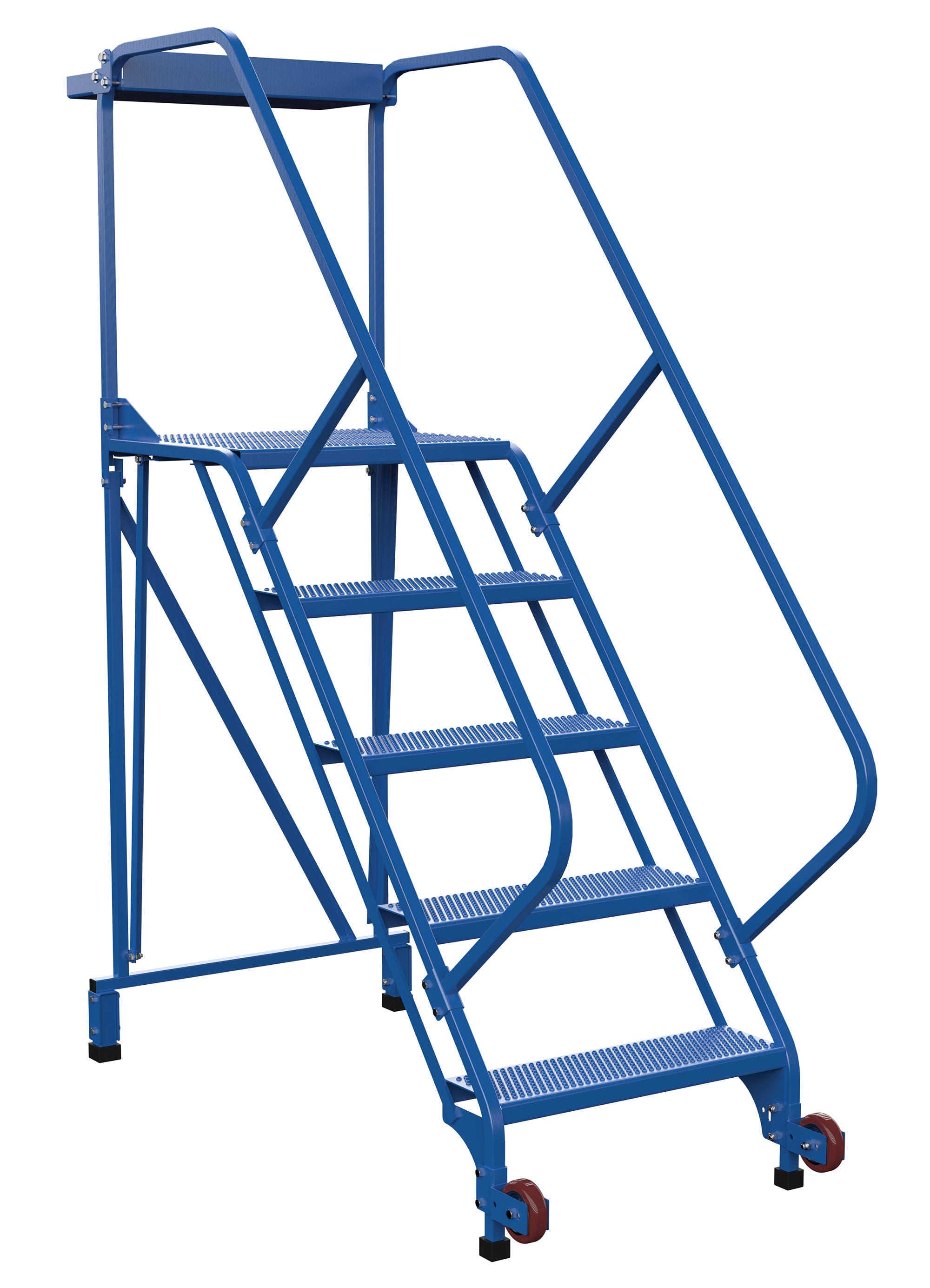 Vestil Tip-N-Roll Mobile Straddle Ladders