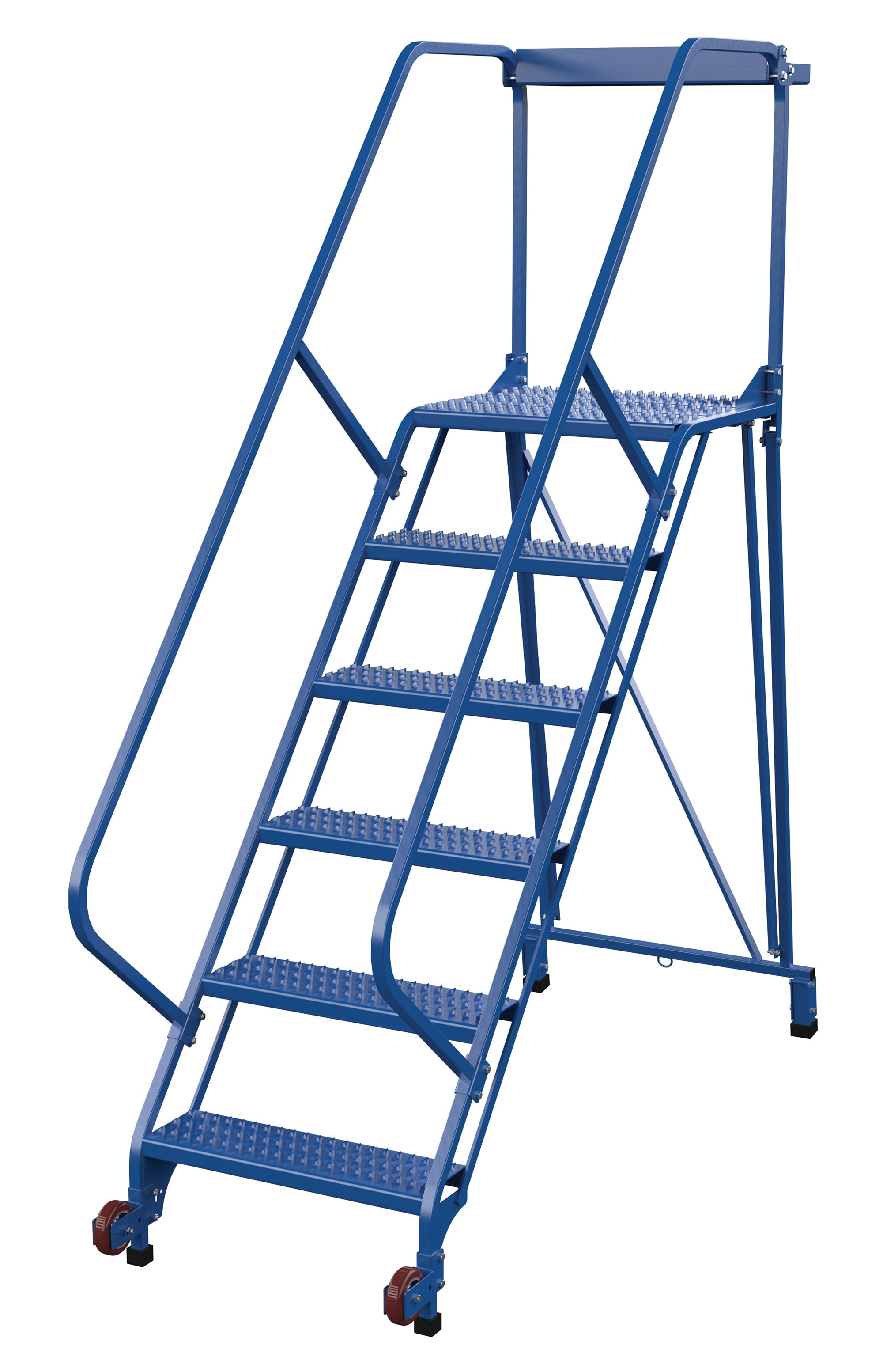 Vestil Tip-N-Roll Mobile Straddle Ladders