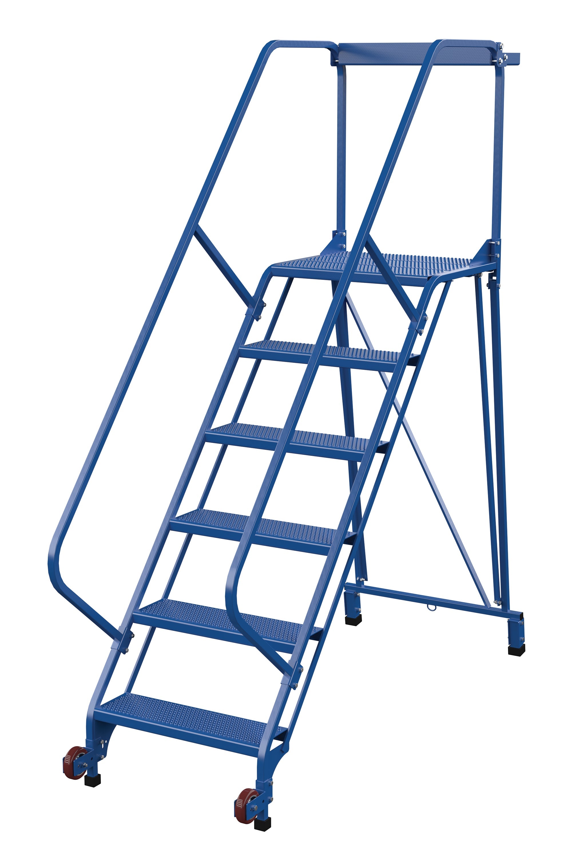 Vestil Tip-N-Roll Mobile Straddle Ladders