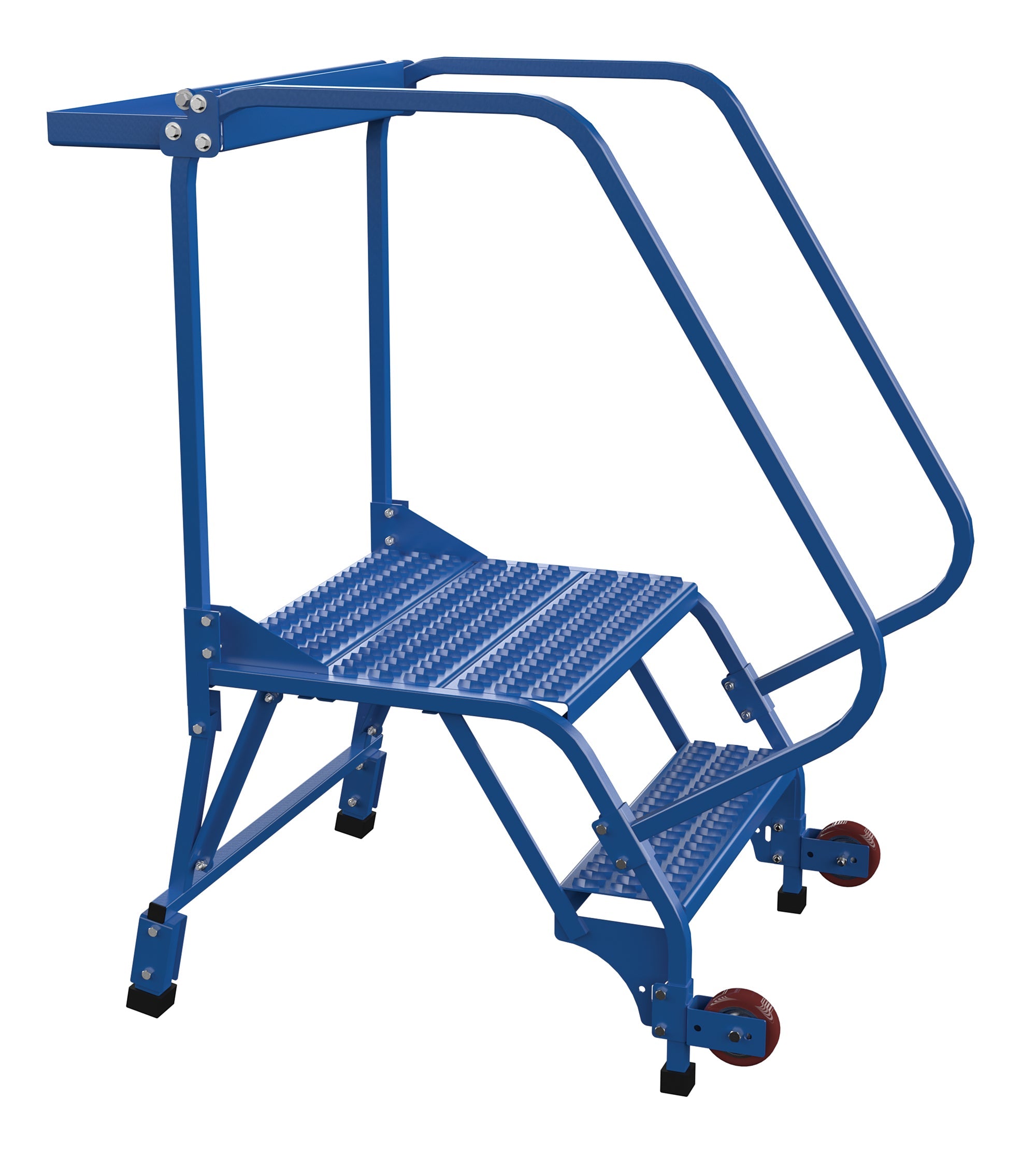 Vestil Tip-N-Roll Mobile Straddle Ladders