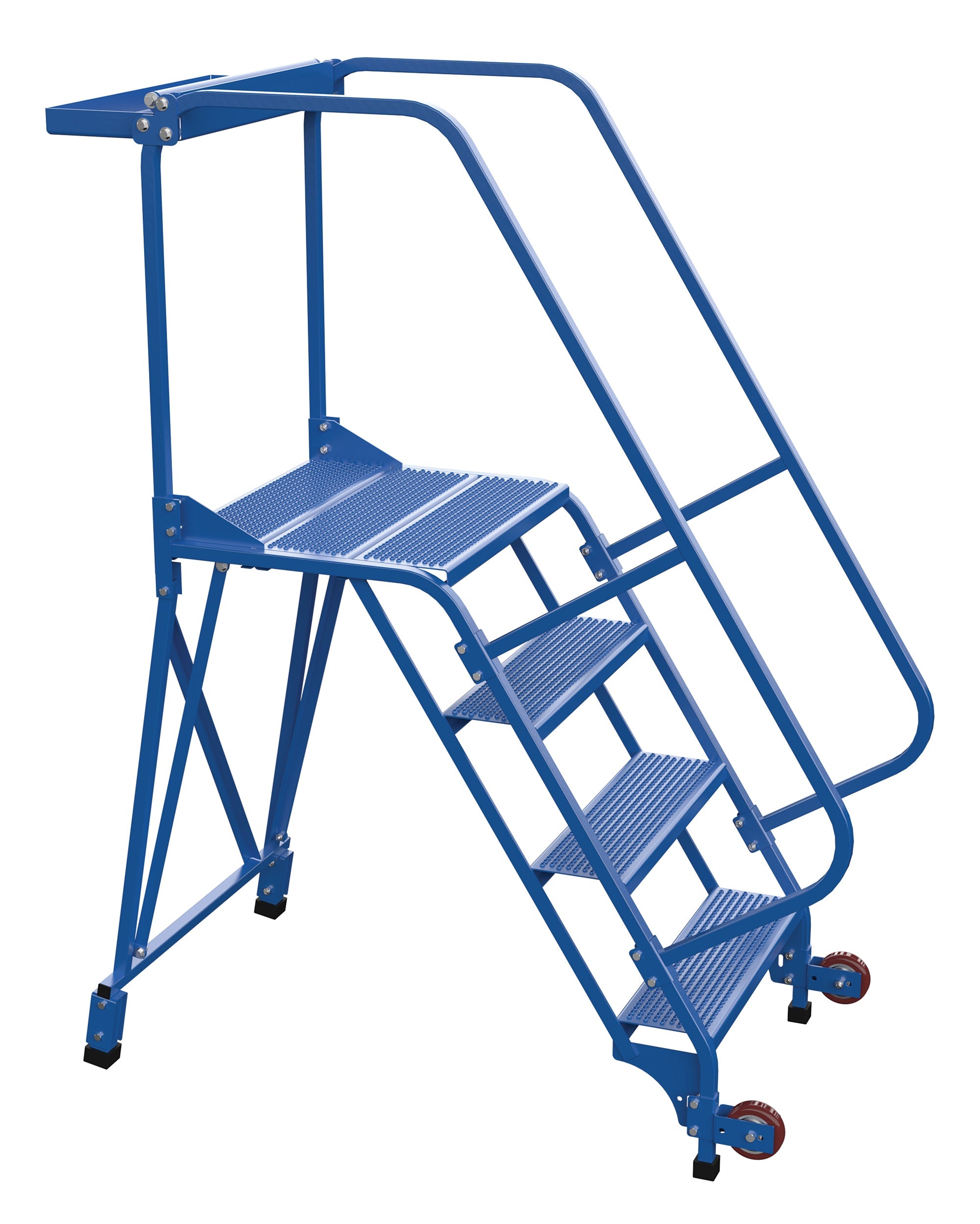 Vestil Tip-N-Roll Mobile Straddle Ladders