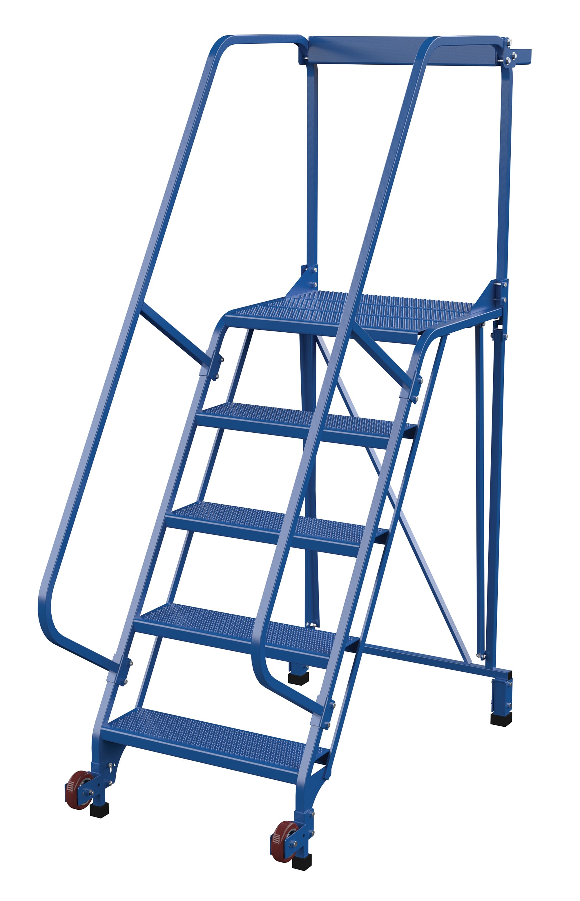 Vestil Tip-N-Roll Mobile Straddle Ladders