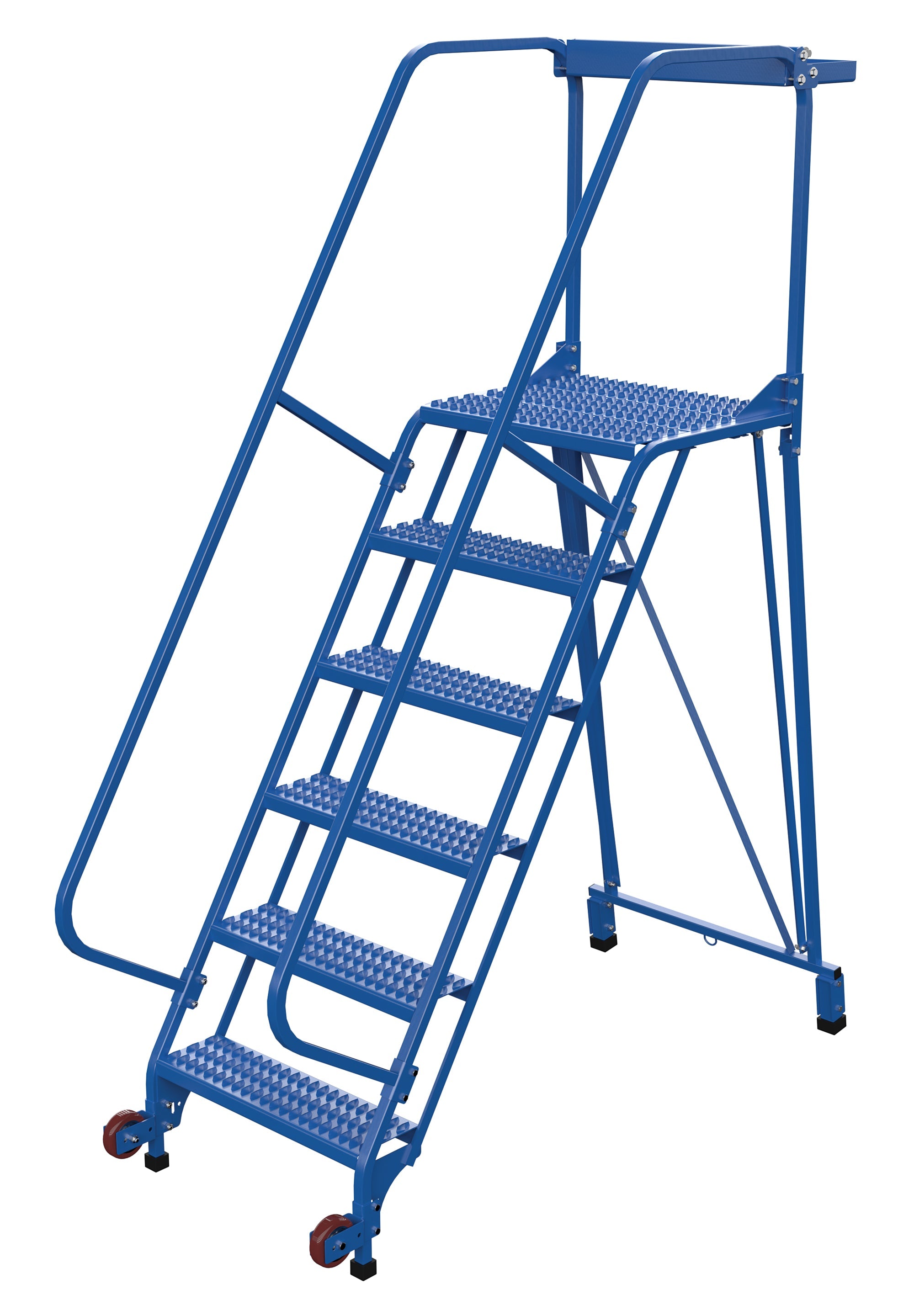 Vestil Tip-N-Roll Mobile Straddle Ladders