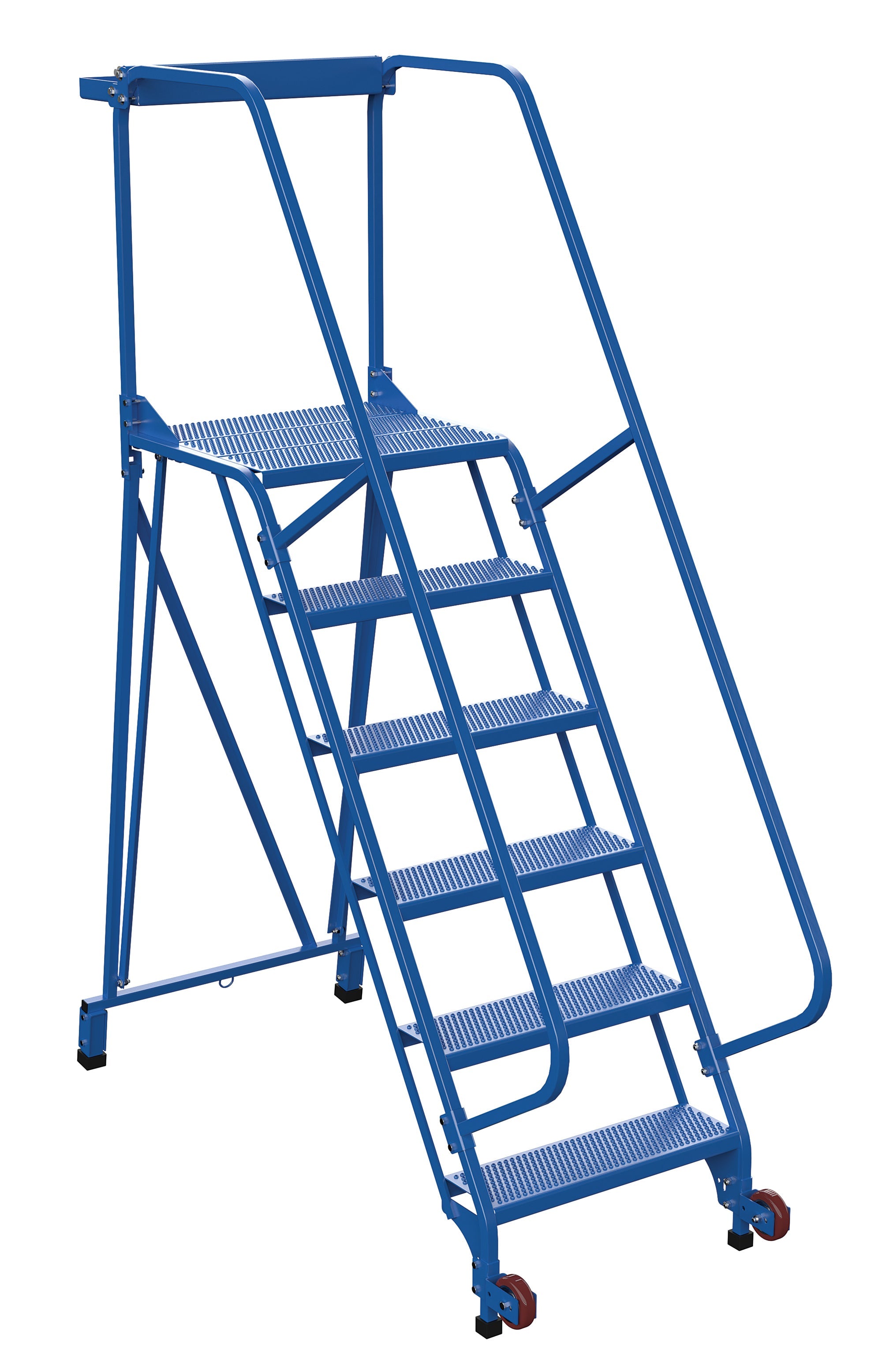 Vestil Tip-N-Roll Mobile Straddle Ladders