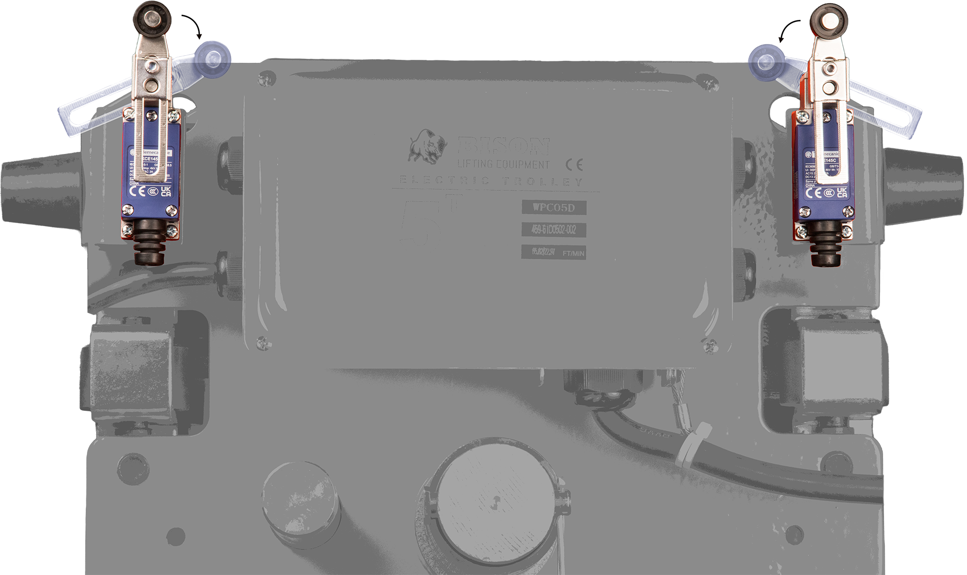 Bison Limit Switches for Trolley