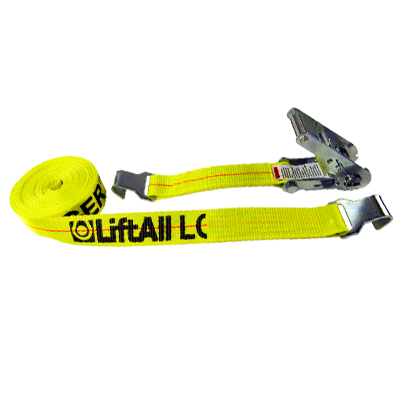 Lift-All Endless Hi-Viz 10k Load Hugger Tuff-Edge Tiedown w/ Ratchet 2"