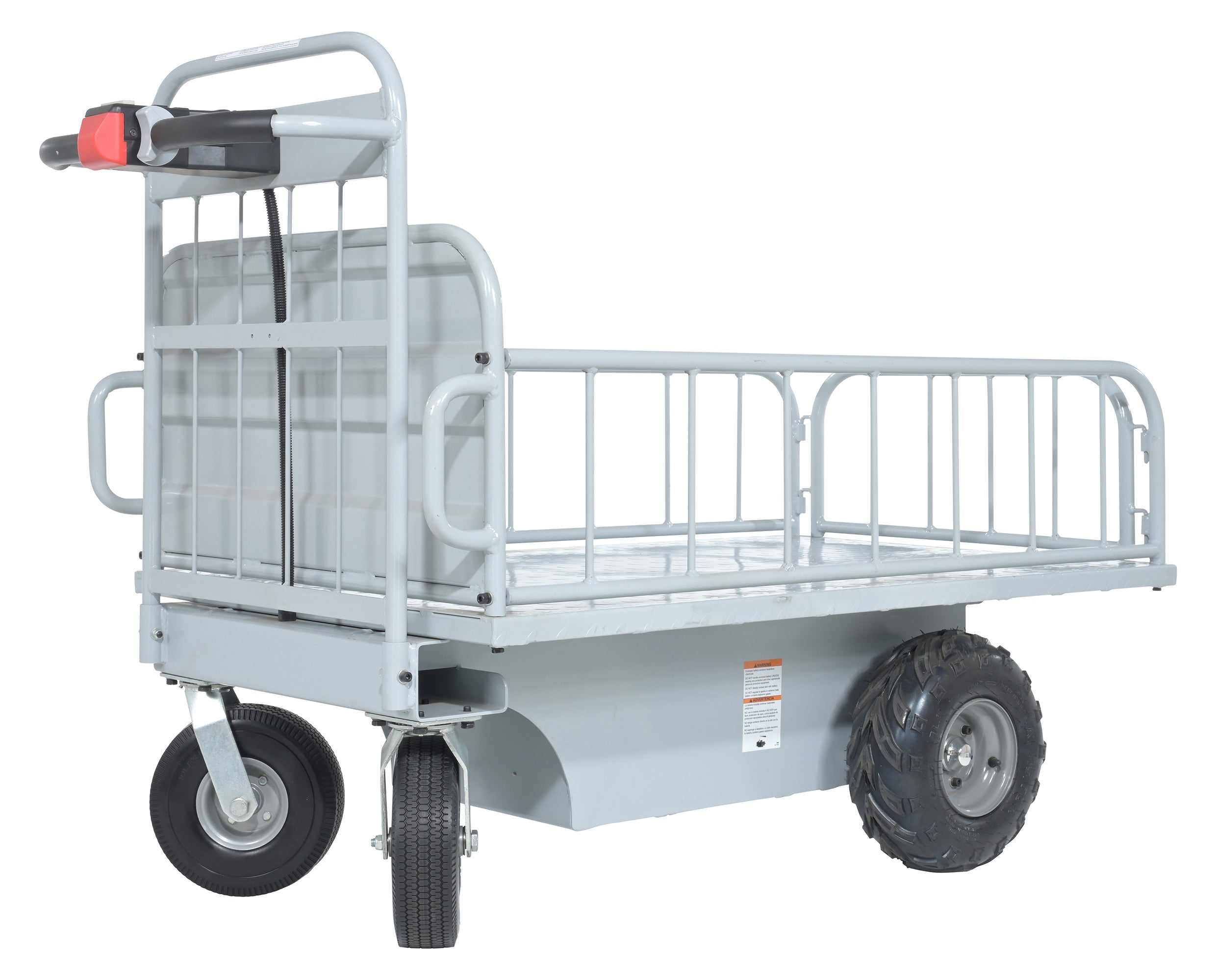 Vestil Off-Road Traction Drive Powered Carts