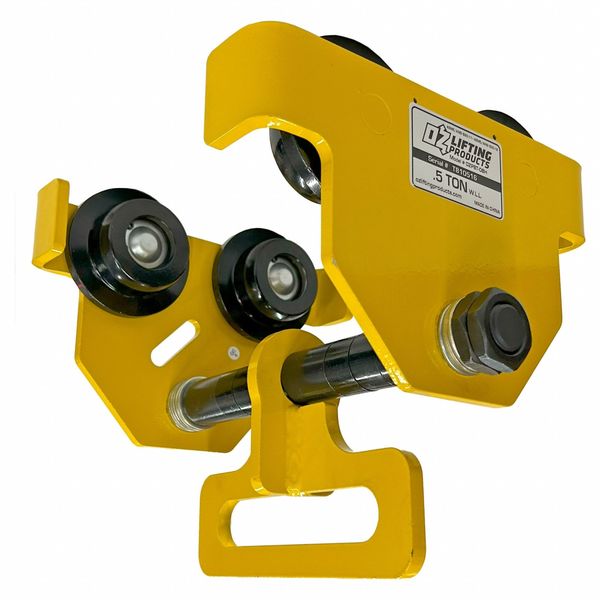 Carro de viga de empuje OZ Lifting de 0,5 toneladas para polipastos de constructores OBG500 y OBH1000