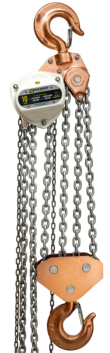OZ Lifting Spark Resistant Manual Chain Hoist