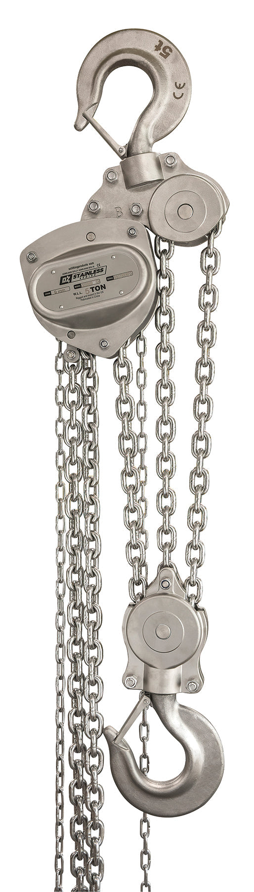 OZ Lifting Stainless Steel Manual Chain Hoist