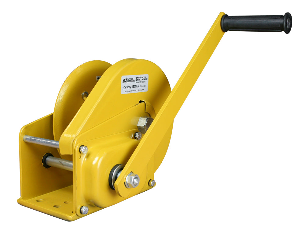 OZ Lifting Carbon Steel Brake Winch