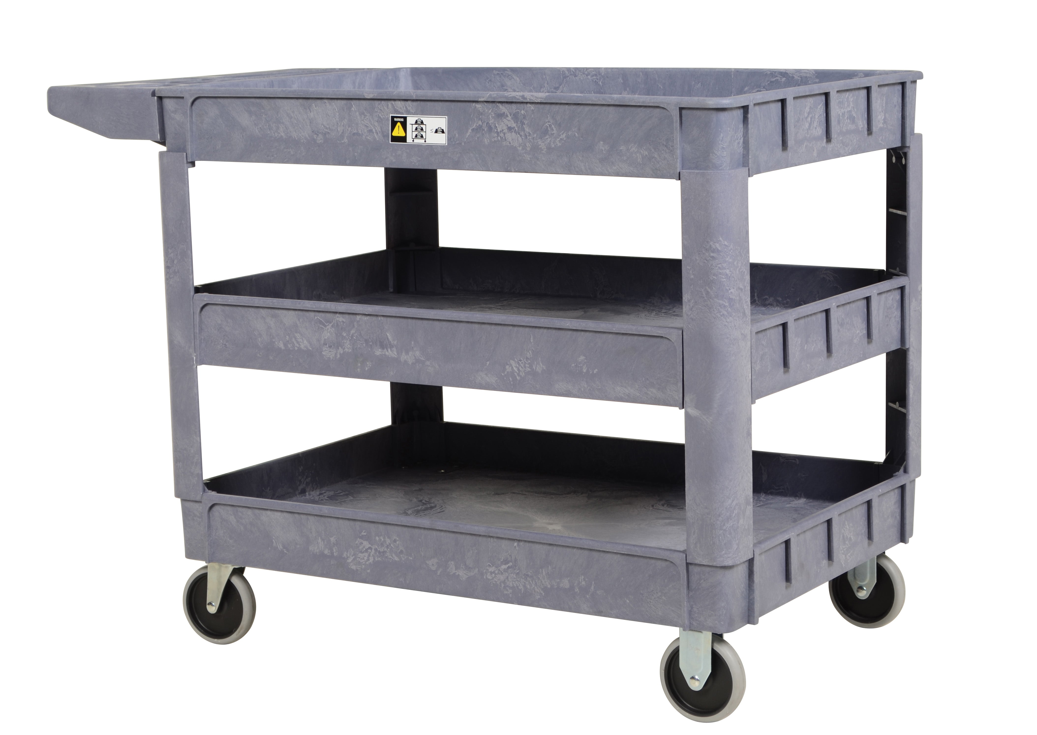 Vestil Plastic Utility Service Carts