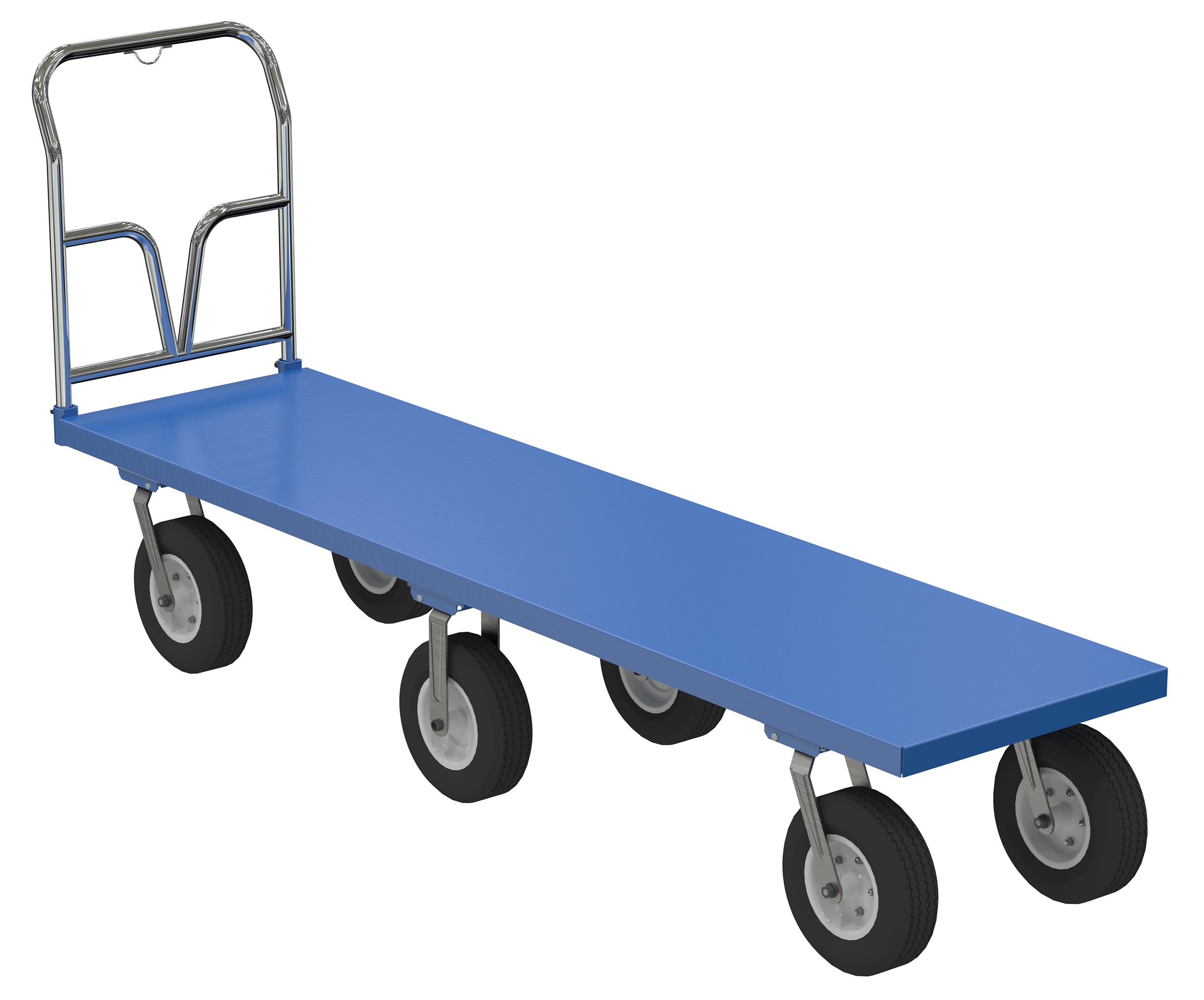 Vestil Pneumatic Tire Steel Platform Trucks