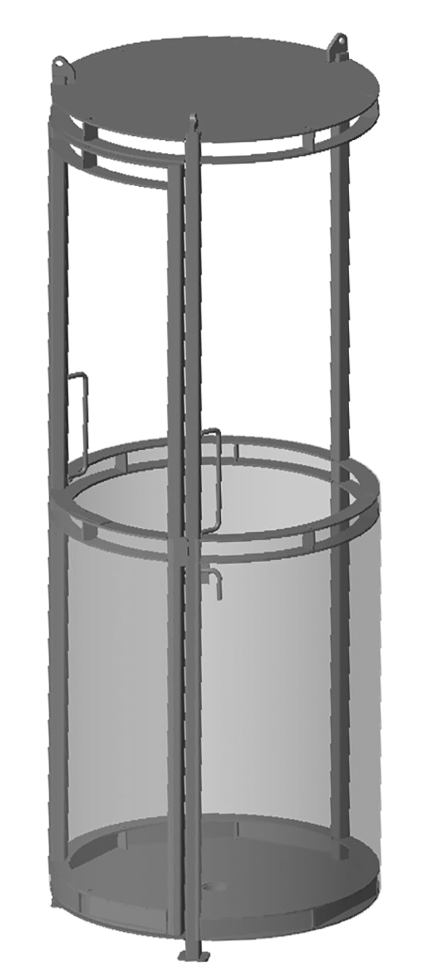 Machining & Welding Round Personnel Basket