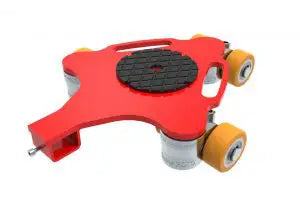 HTS ECO-Skate ROTOflex Rotational Machine Skate with Polyurethane Wheels