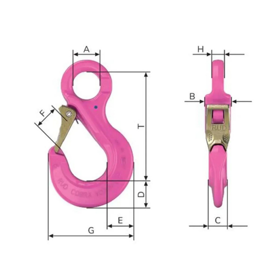 Sling Rud RUD VIP-Cobra Eye Sling Hook for Powerpoint – Lifting Equipment Store USA