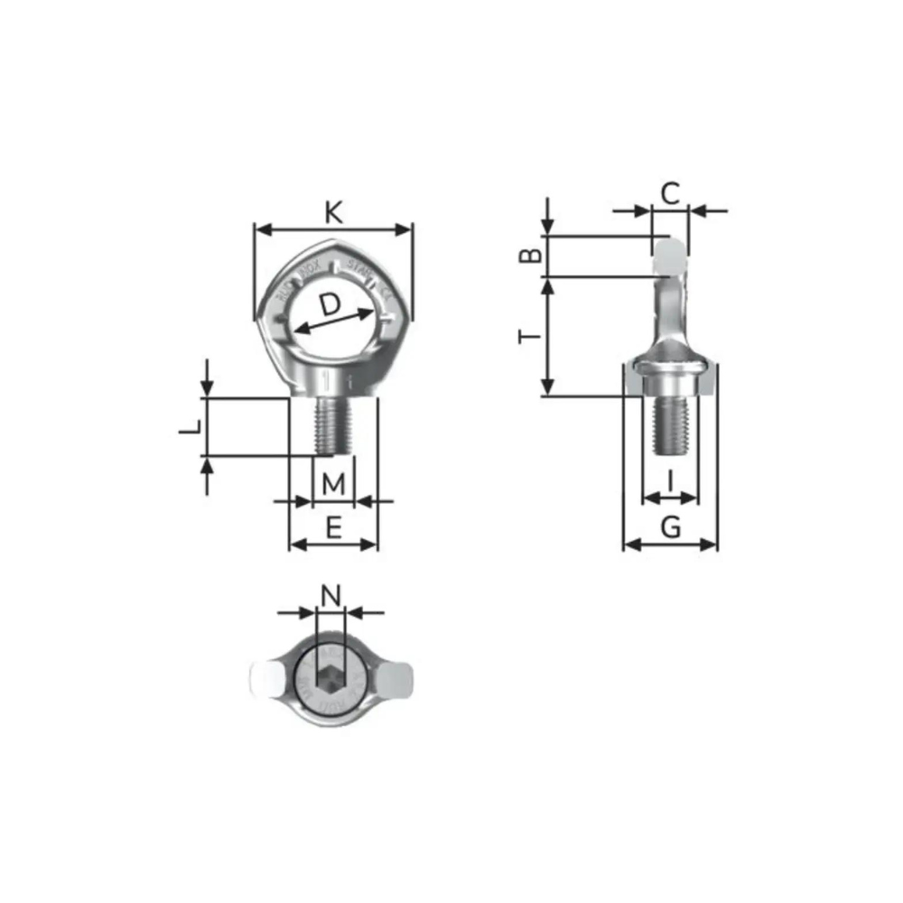 RUD INOX-Star, Metric Thread