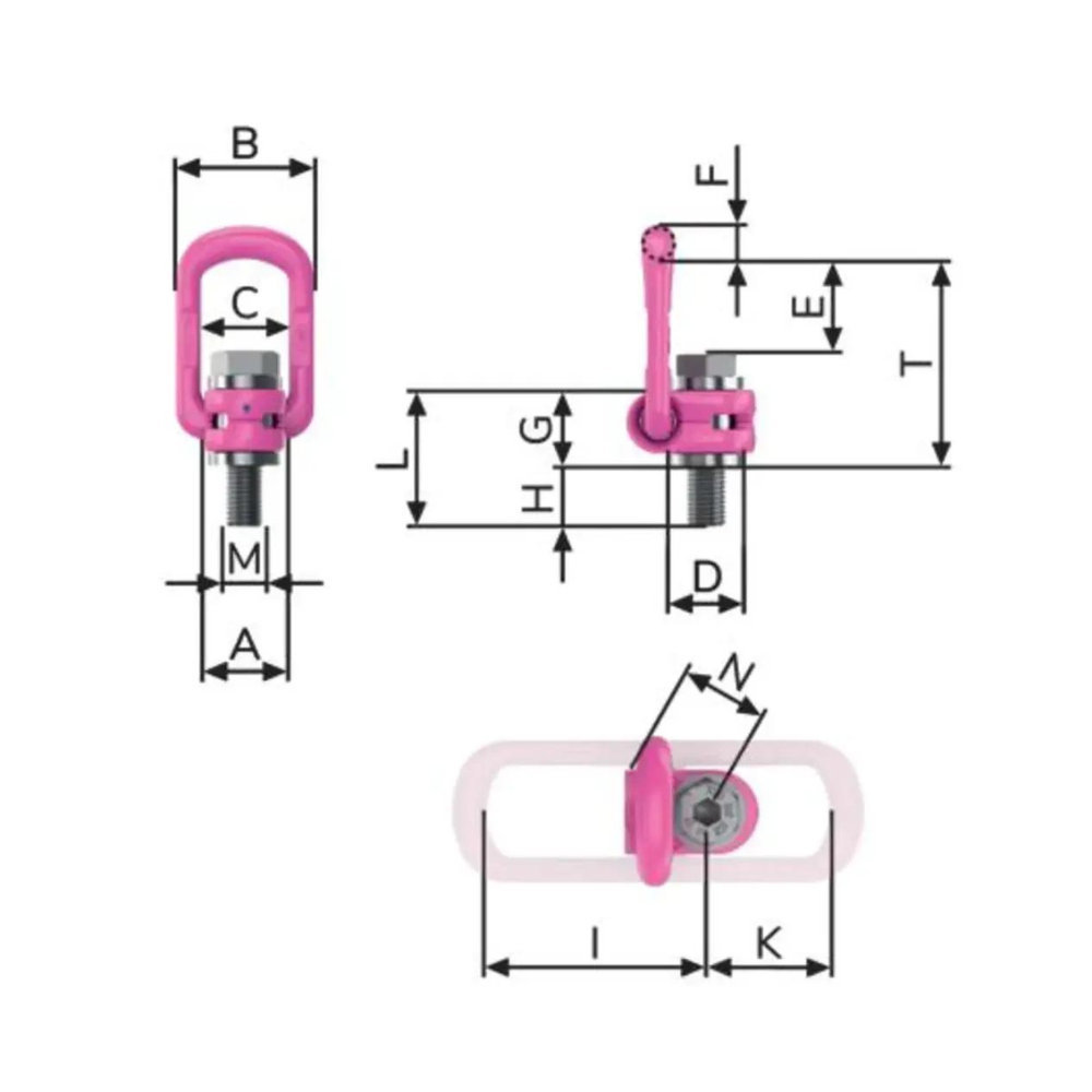 Rud Rigging RUD VLBG-Z Load Ring, UNF Thread – Lifting Equipment Store USA