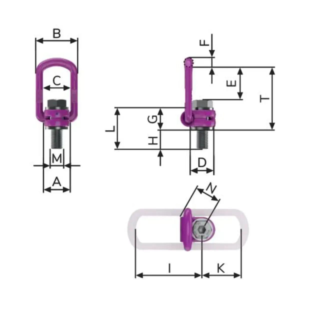 RUD VLBG-Plus Load Ring, Metric Thread – Lifting Equipment Store USA