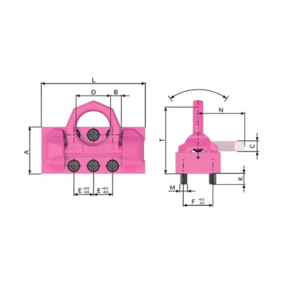 RUD VRBG 31.5 and 50 Load Ring on Plate for Bolting