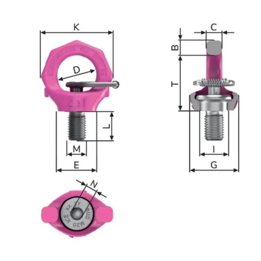 RUD VRS-F/VRS Starpoint, Metric Fine-Thread