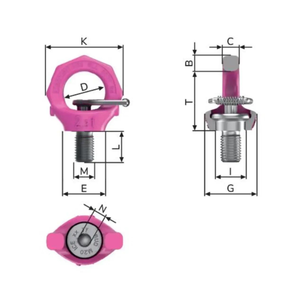 RUD VRS-F Starpoint, Metric Thread