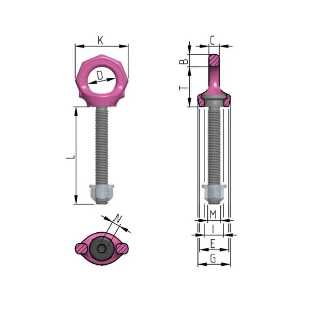 RUD VRS Starpoint, Metric Thread with Max. Length