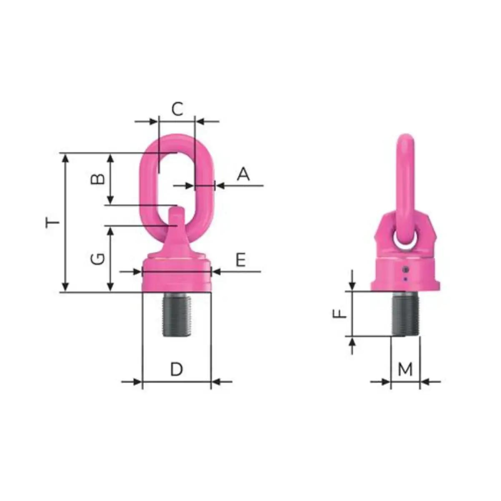 Rud Rigging RUD VWBG load Ring, UNC Thread – Lifting Equipment Store USA