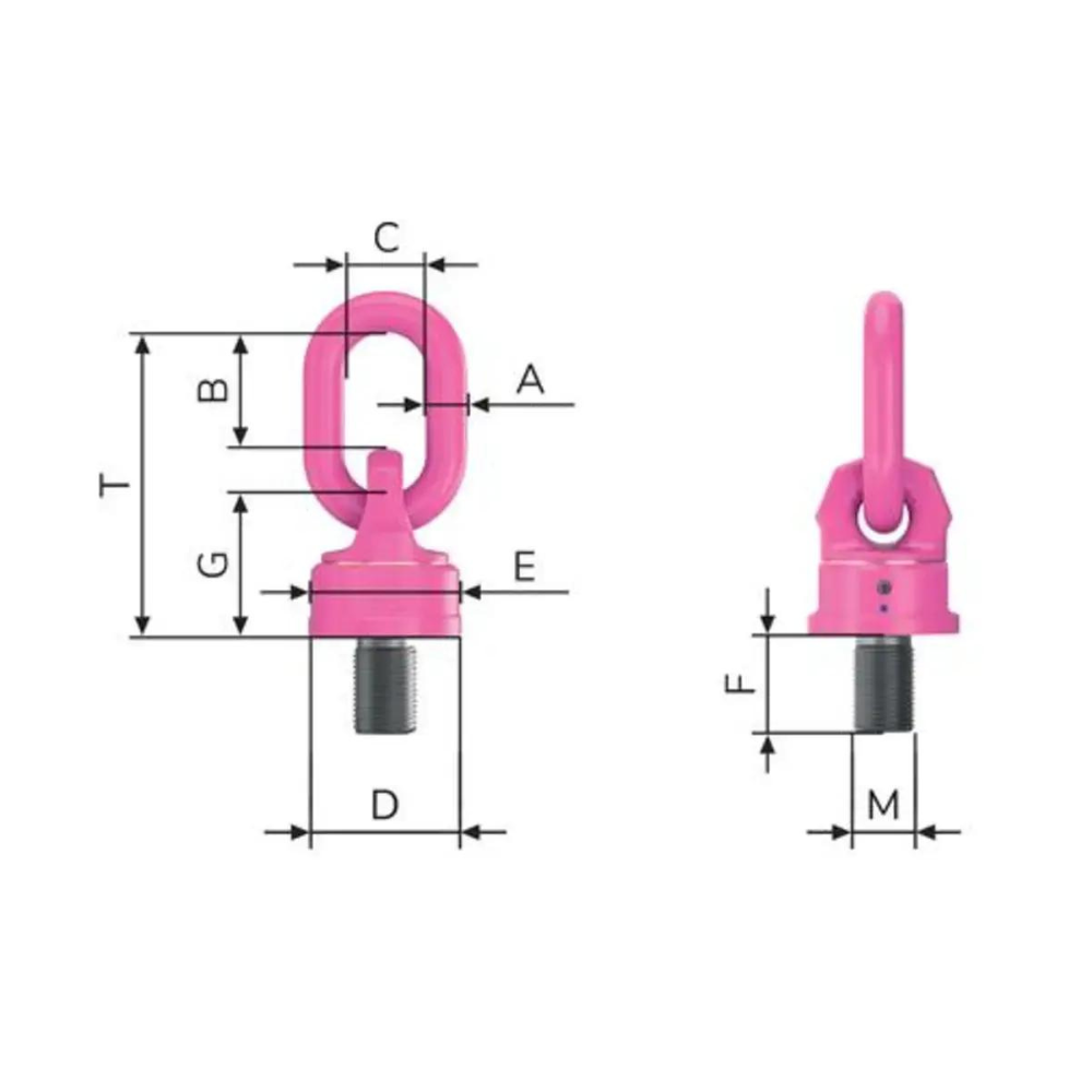 RUD VWBG load Ring, UNC Thread