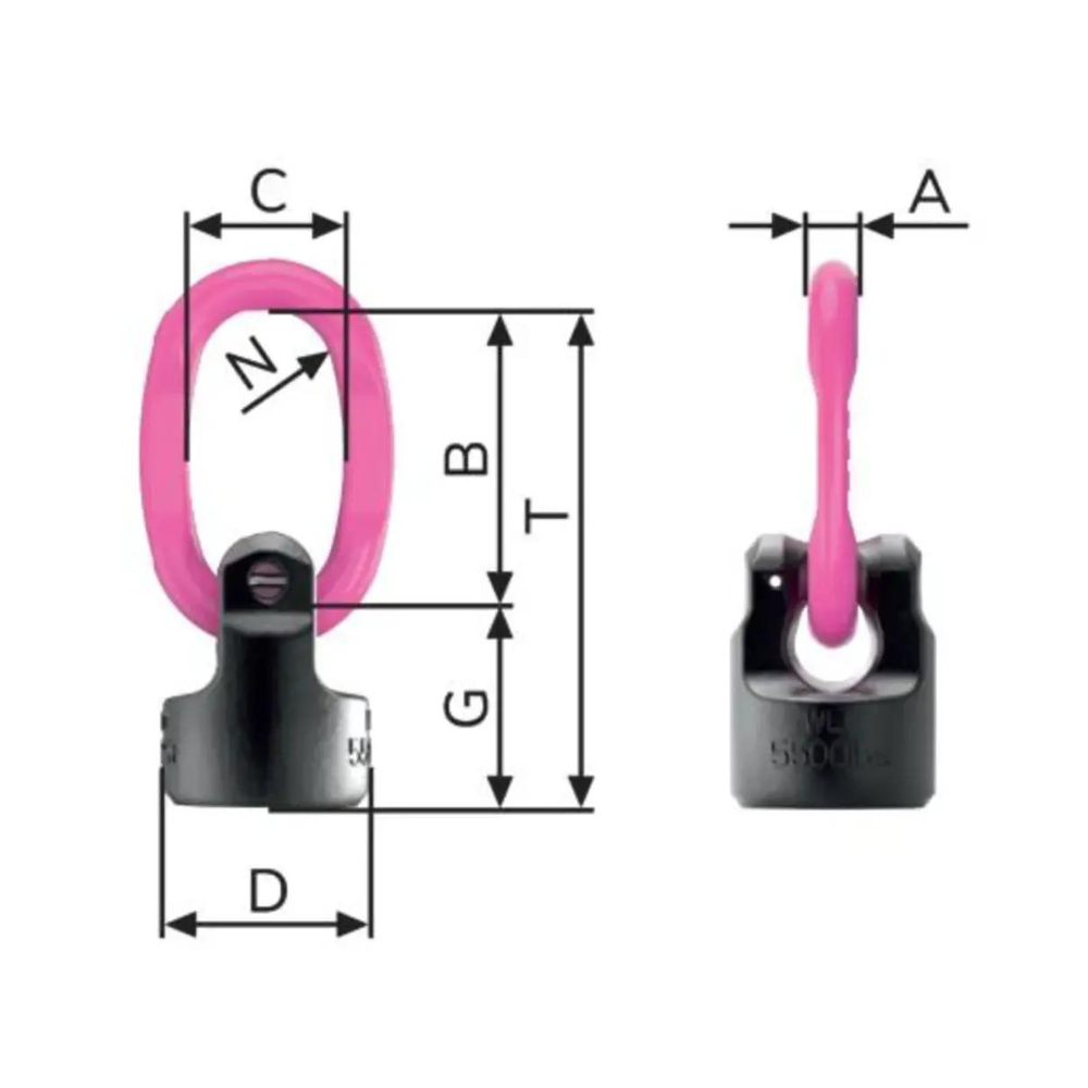 RUD WPPH-B Powerpoint Ring Connection