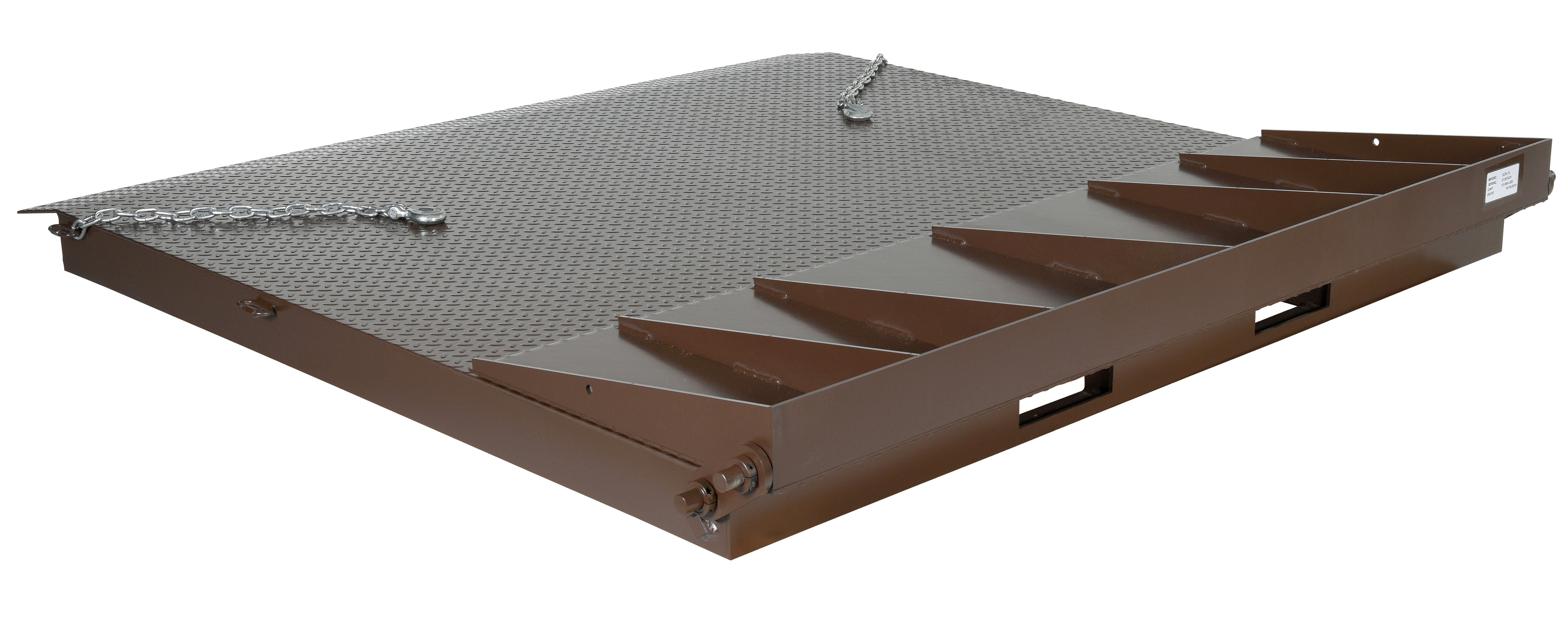 Vestil Steel Container Ramps with Flip-Over Bridge – Lifting Equipment ...
