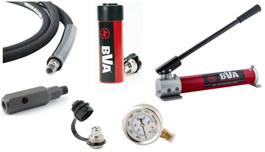 BVA Hydraulics Cylinder & Pump Sets