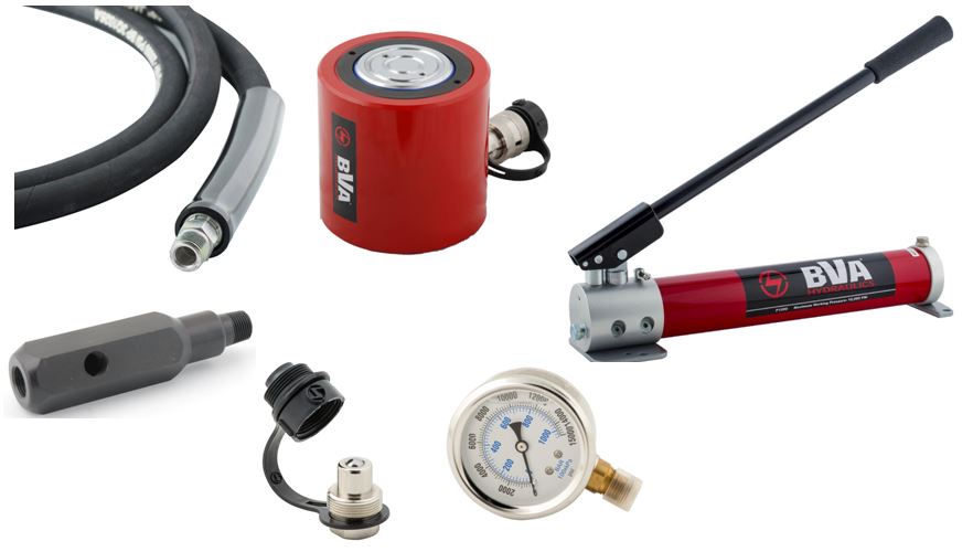 BVA Hydraulics Cylinder & Pump Sets