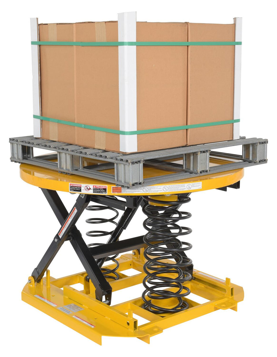 Vestil Automatic Spring-Actuated Pallet Elevating Scissor Lifter ...