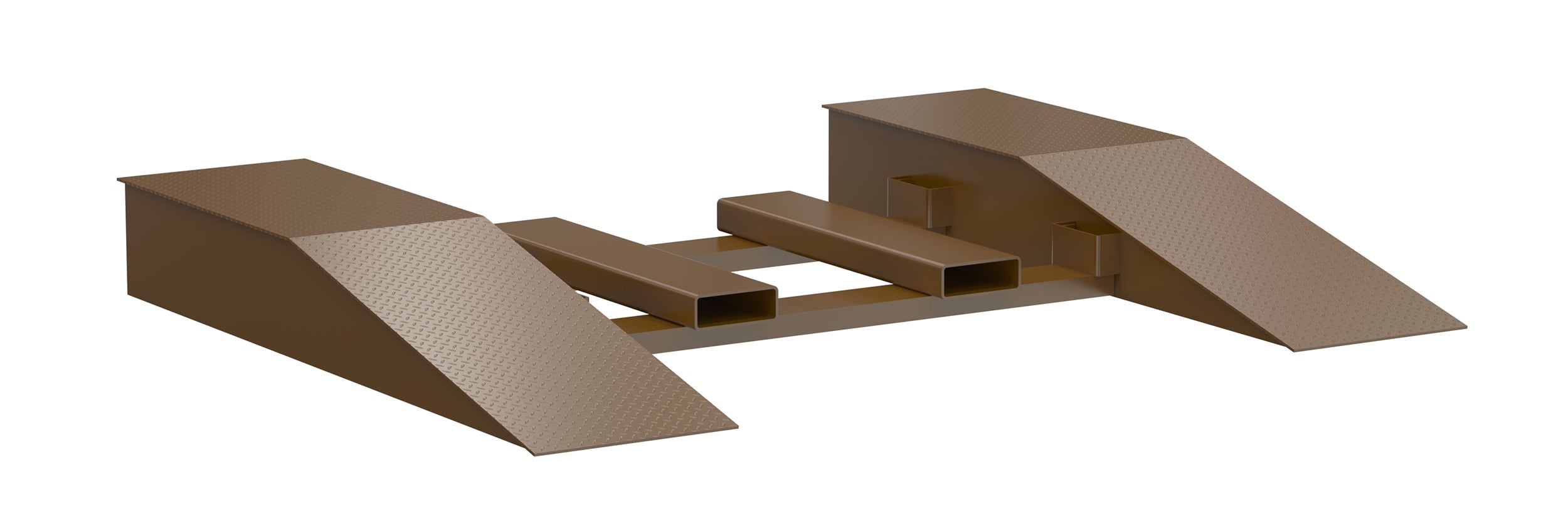 Vestil Steel Wheel Riser with Central Fork Pocket – Lifting Equipment ...